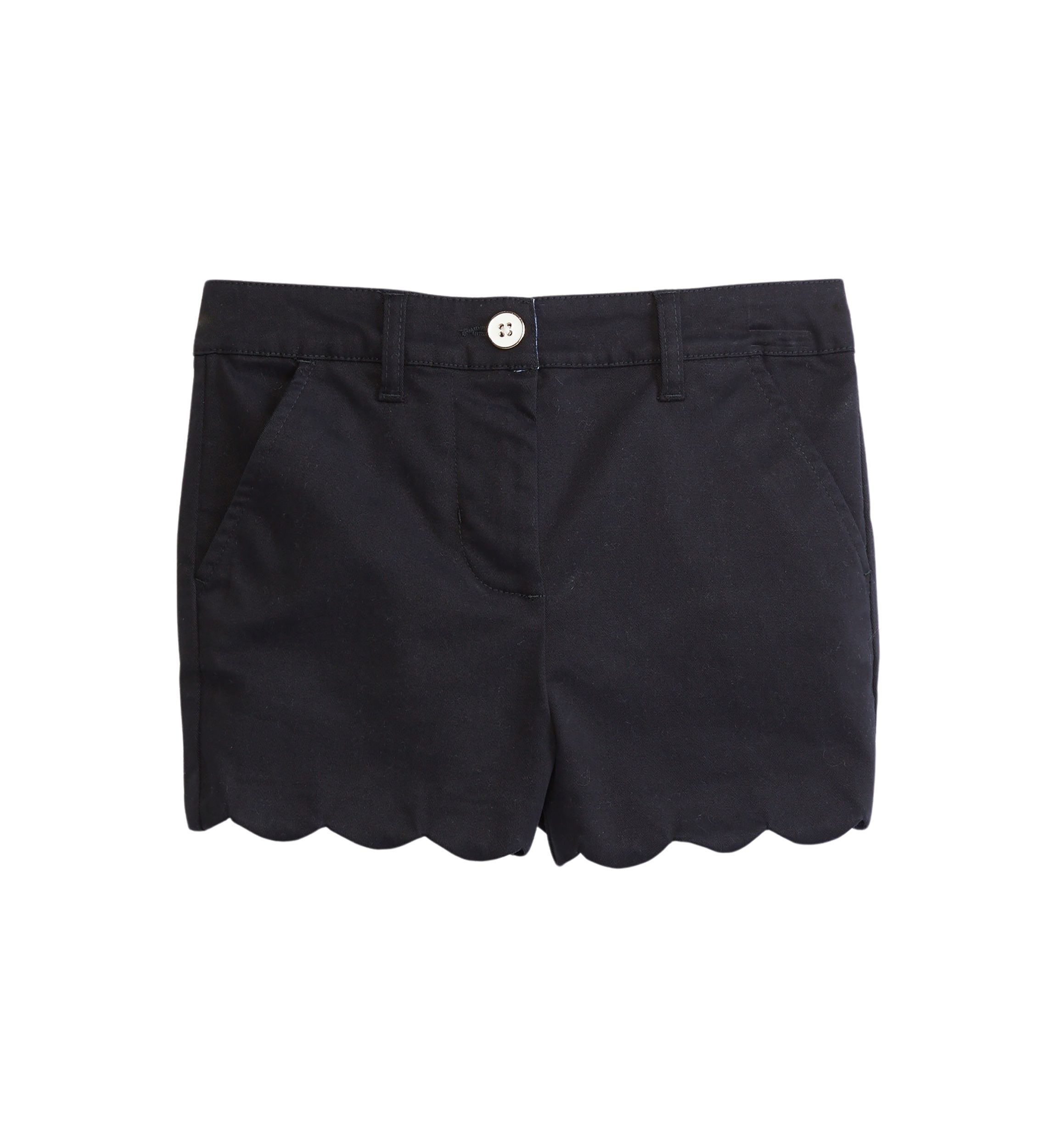 Girls 4-6x Scallop Twill Shorts