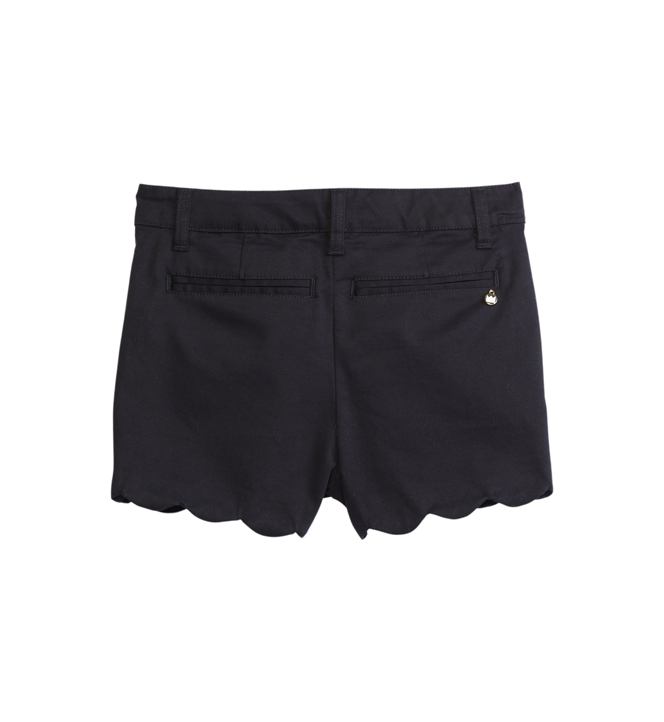 Girls 4-6x Scallop Twill Shorts
