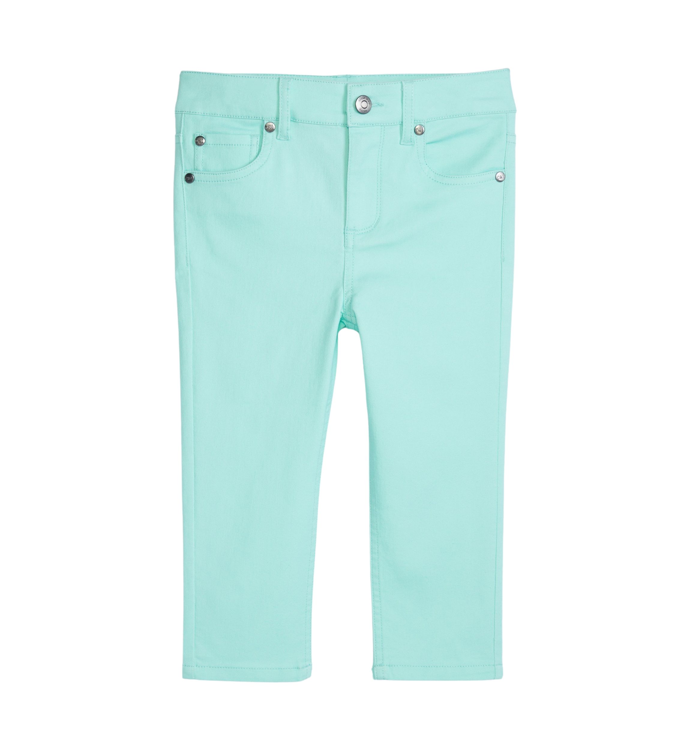Girls 4-6x Stretch 5 Pocket Capri Pants