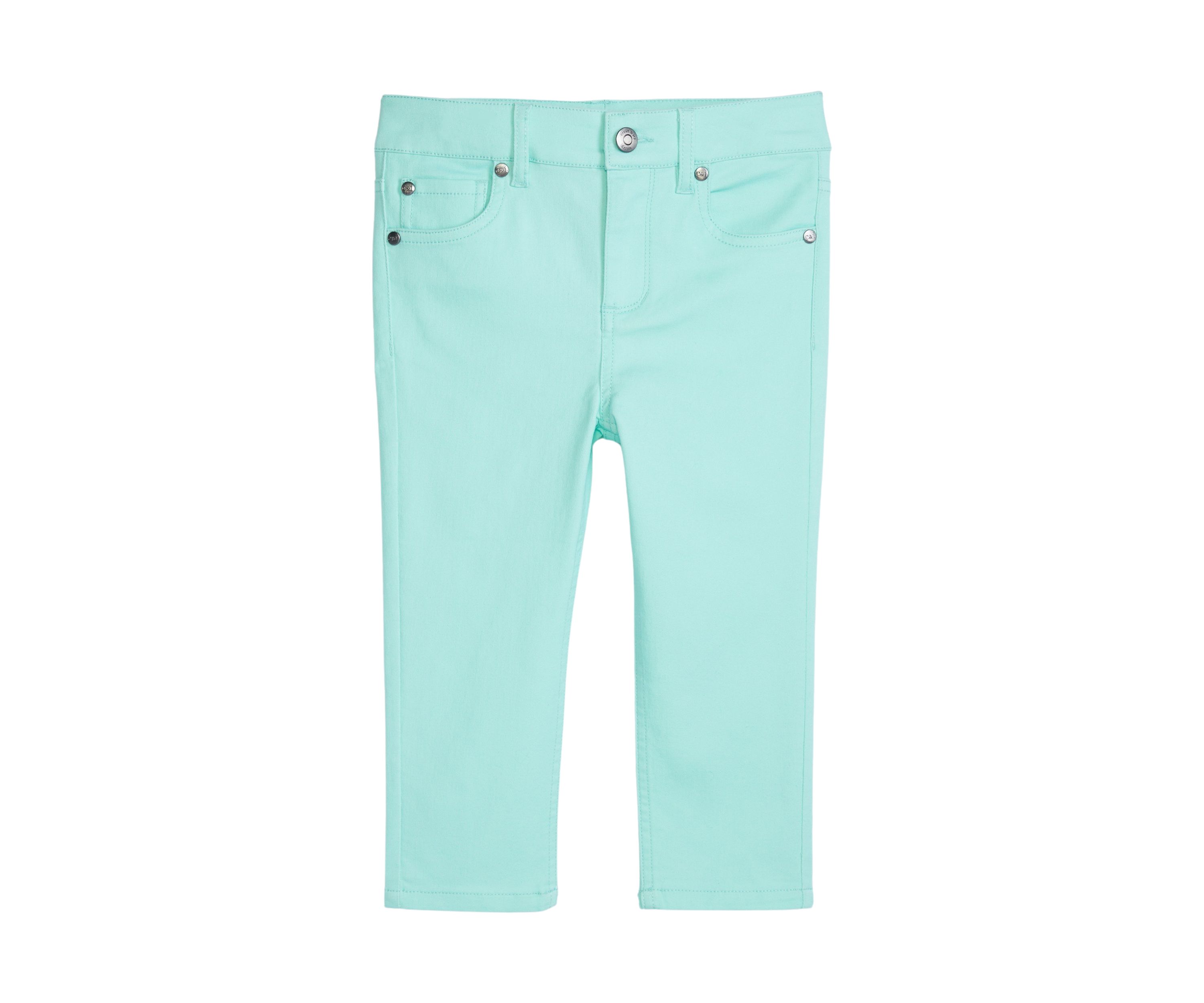 Girls 4-6x Stretch 5 Pocket Capri Pants