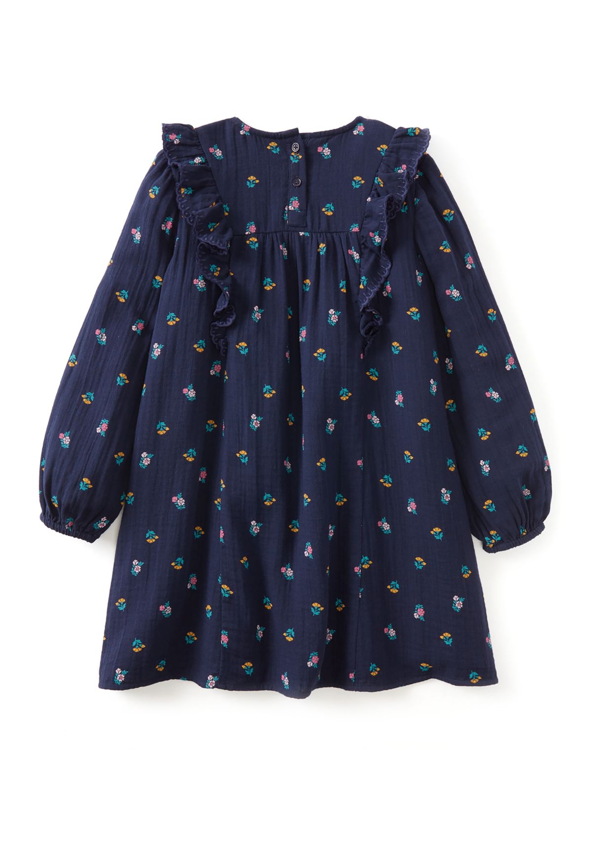 Girls 4-6x Ruffle Dress