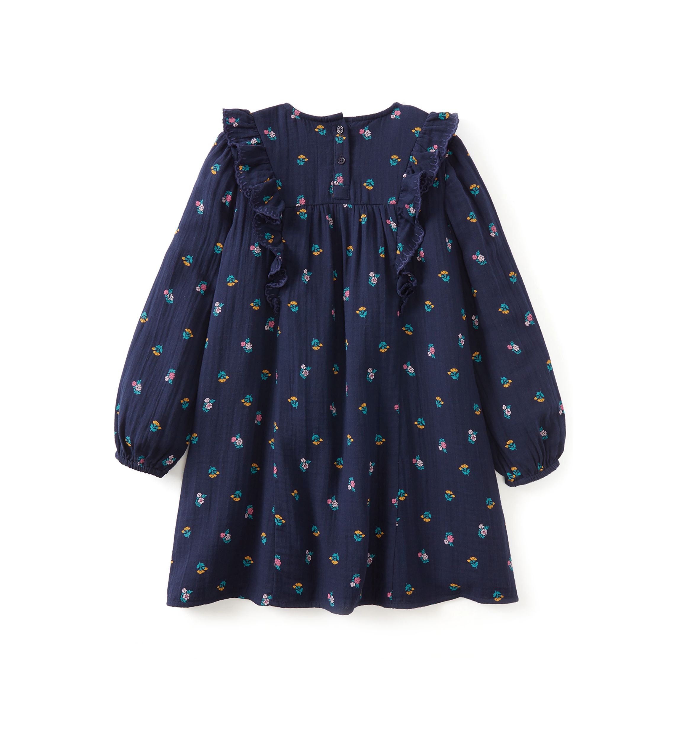 Girls 4-6x Ruffle Dress