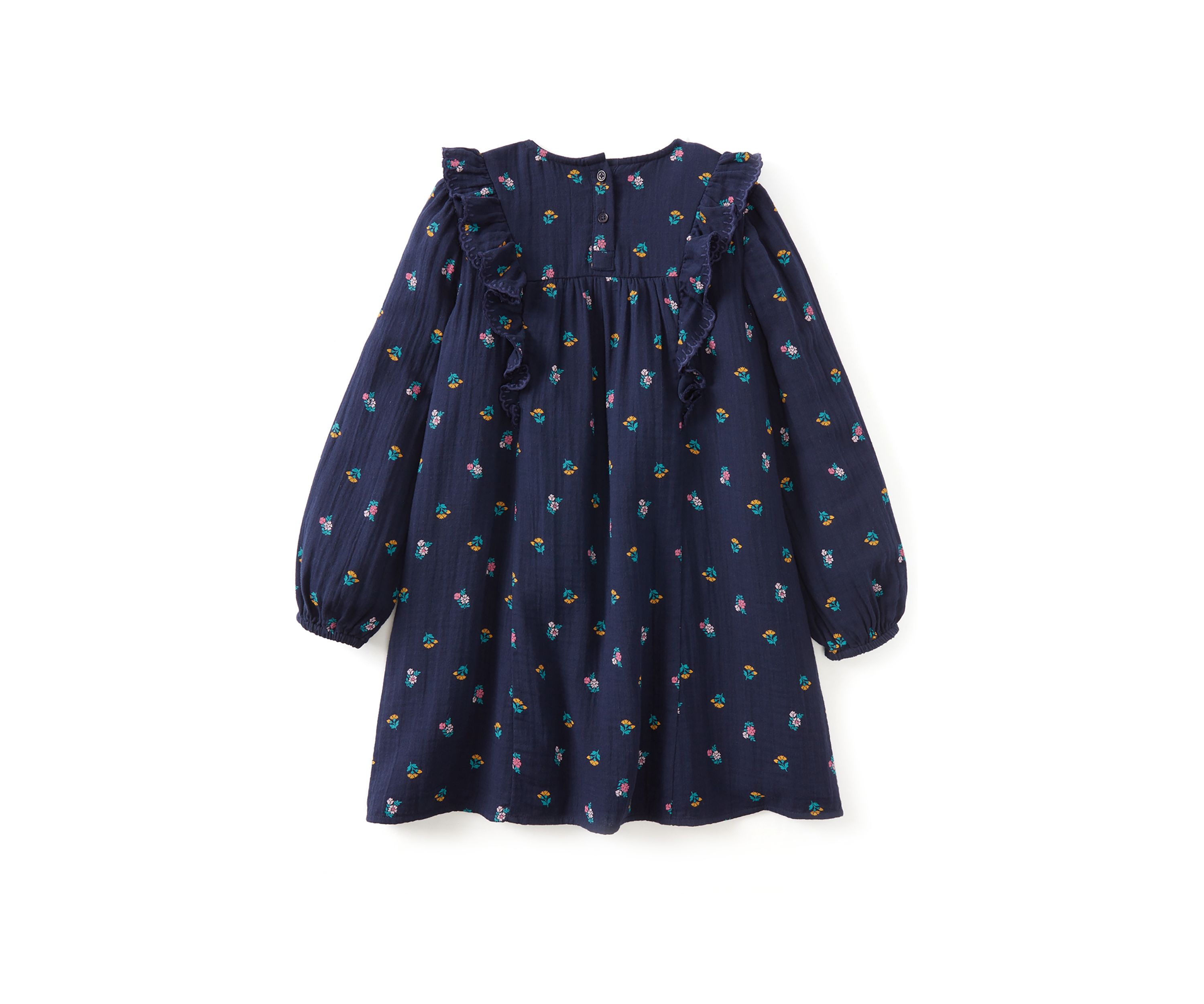 Girls 4-6x Ruffle Dress