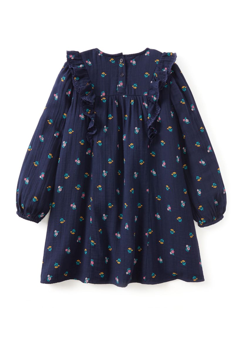 Girls 4-6x Ruffle Dress