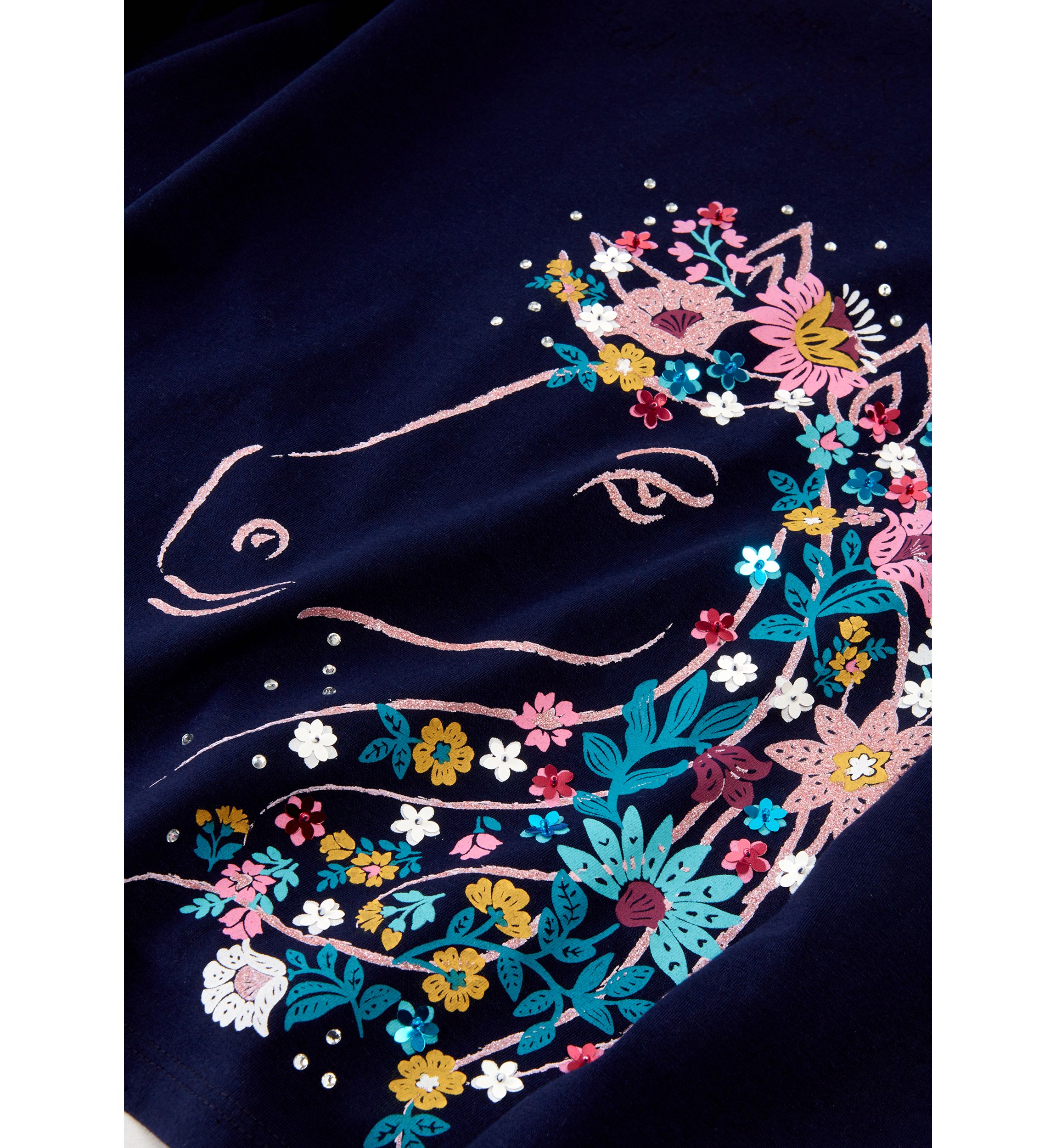 Girls 4-6x Long Sleeve Graphic Essential T-Shirt