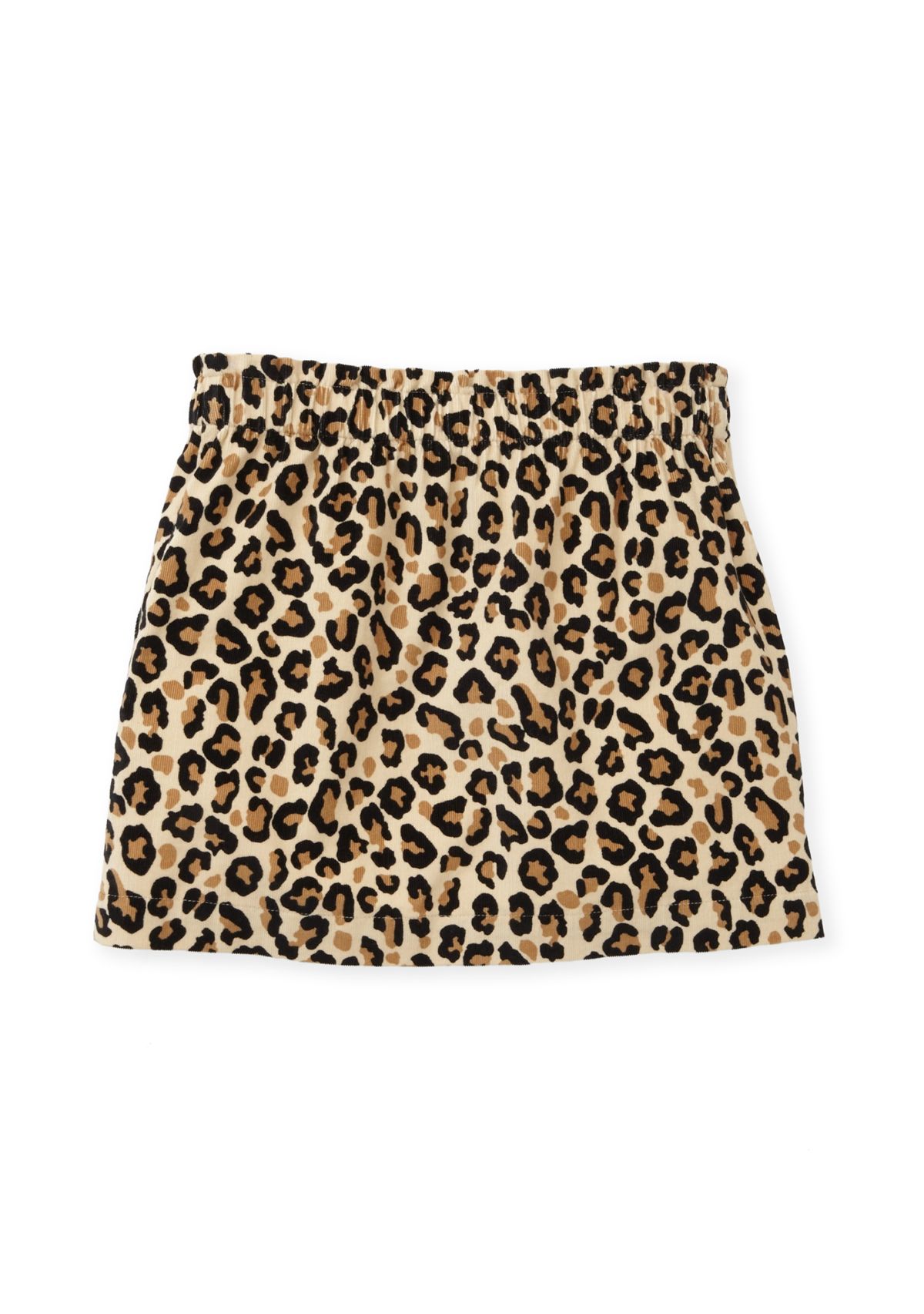 Girls 4-6x Stretch Corduroy Printed Skirt