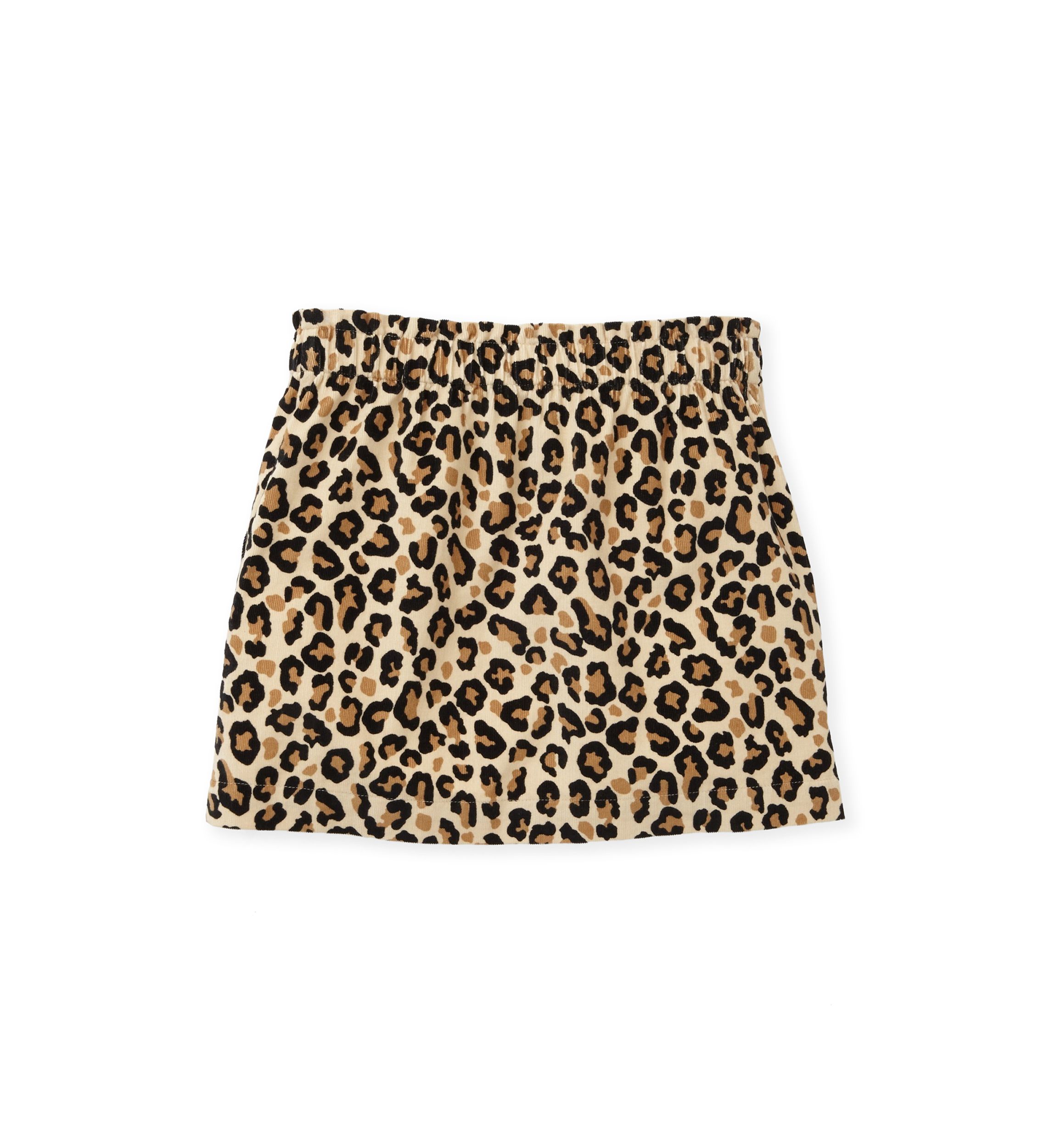 Girls 4-6x Stretch Corduroy Printed Skirt