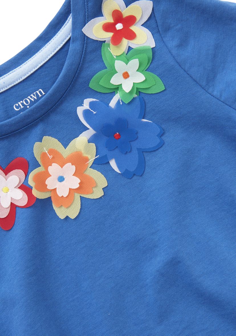 Girls 4-6x Short Sleeve Graphic Essential T-Shirt 