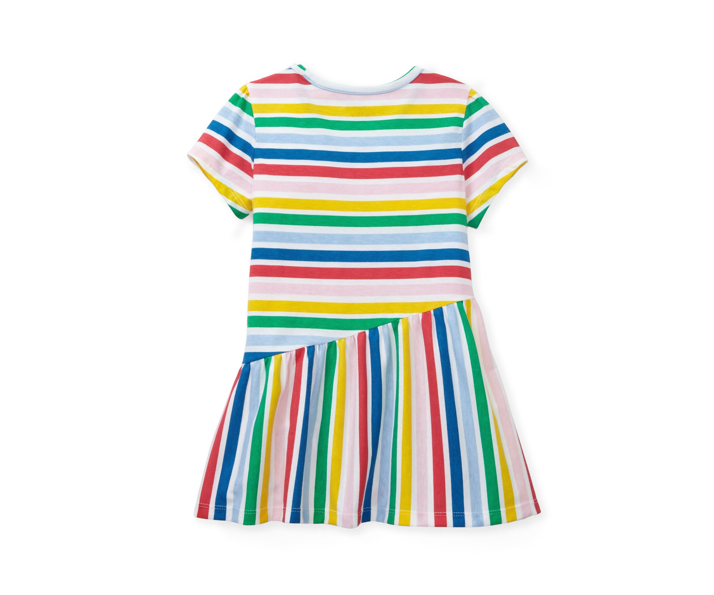 Girls 4-6x Asymmetrical Printed Top