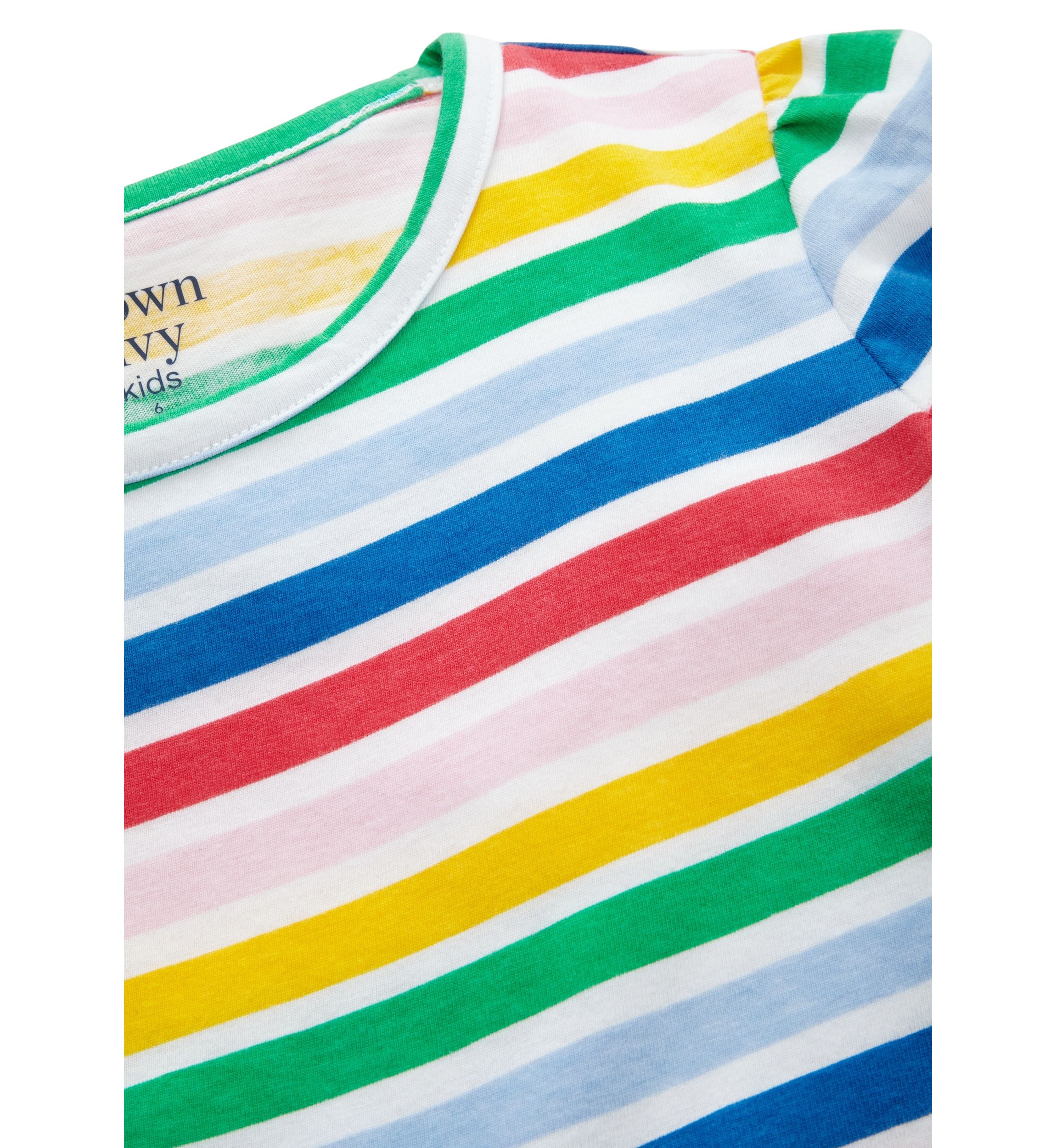 Girls 4-6x Asymmetrical Printed Top