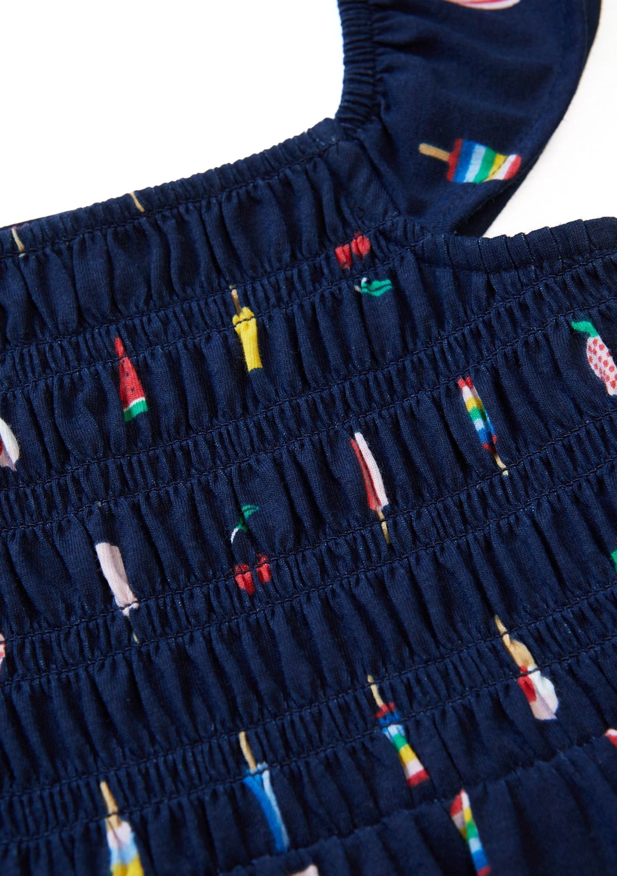 Girls 4-6x Smocked Knit Dress