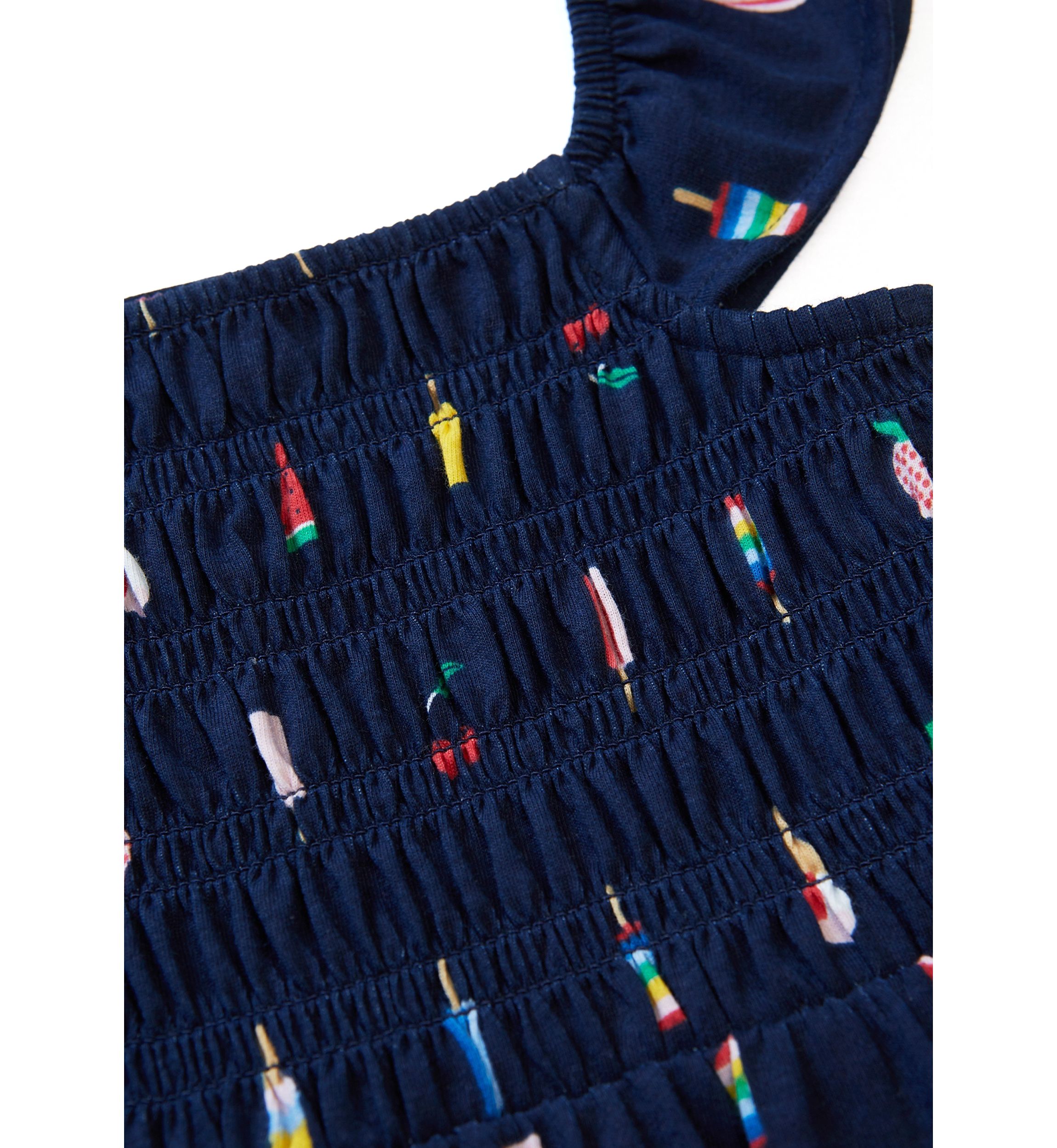 Girls 4-6x Smocked Knit Dress