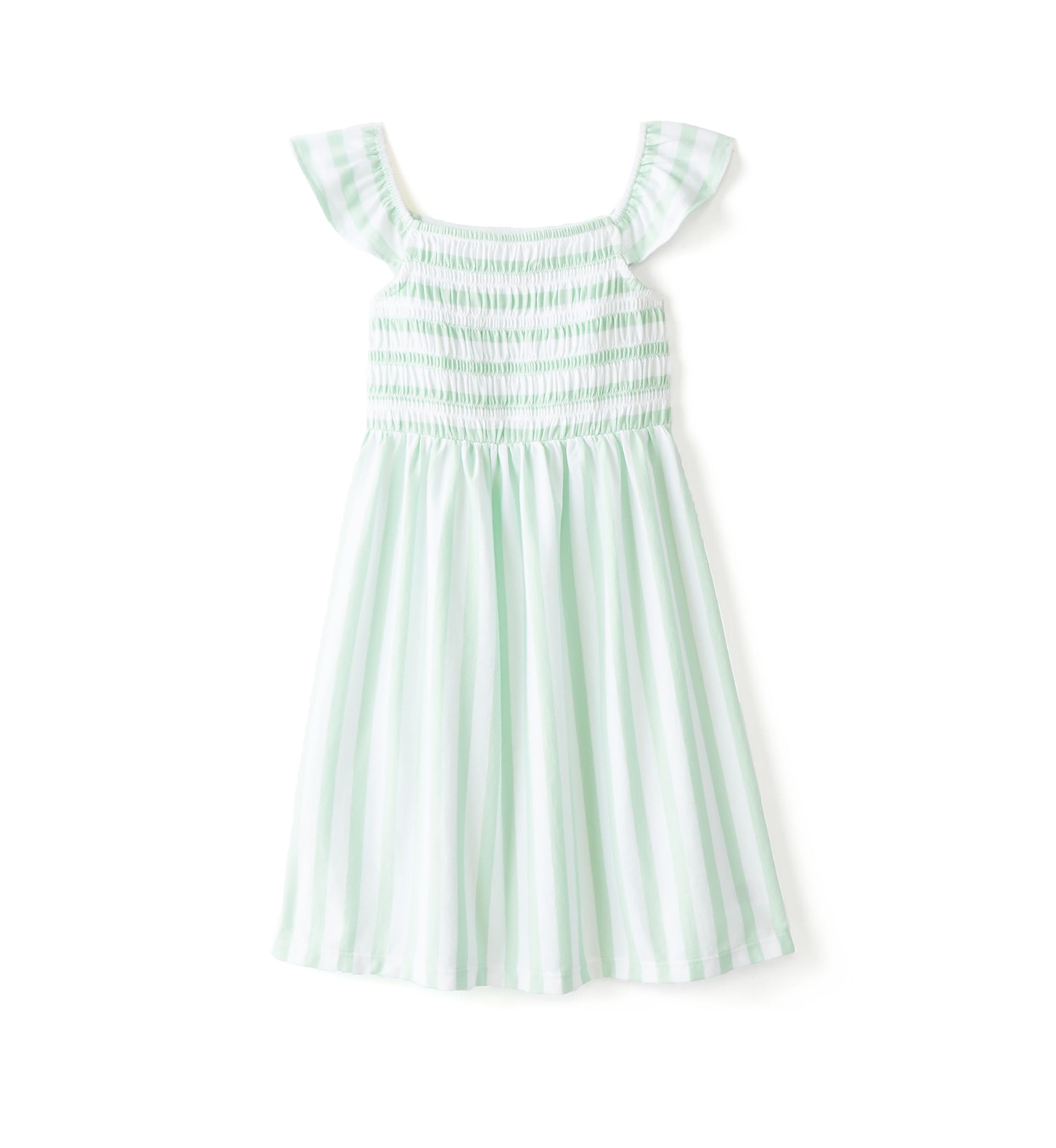 Girls 4-6x Smocked Yarn Dyed Knit Dress
