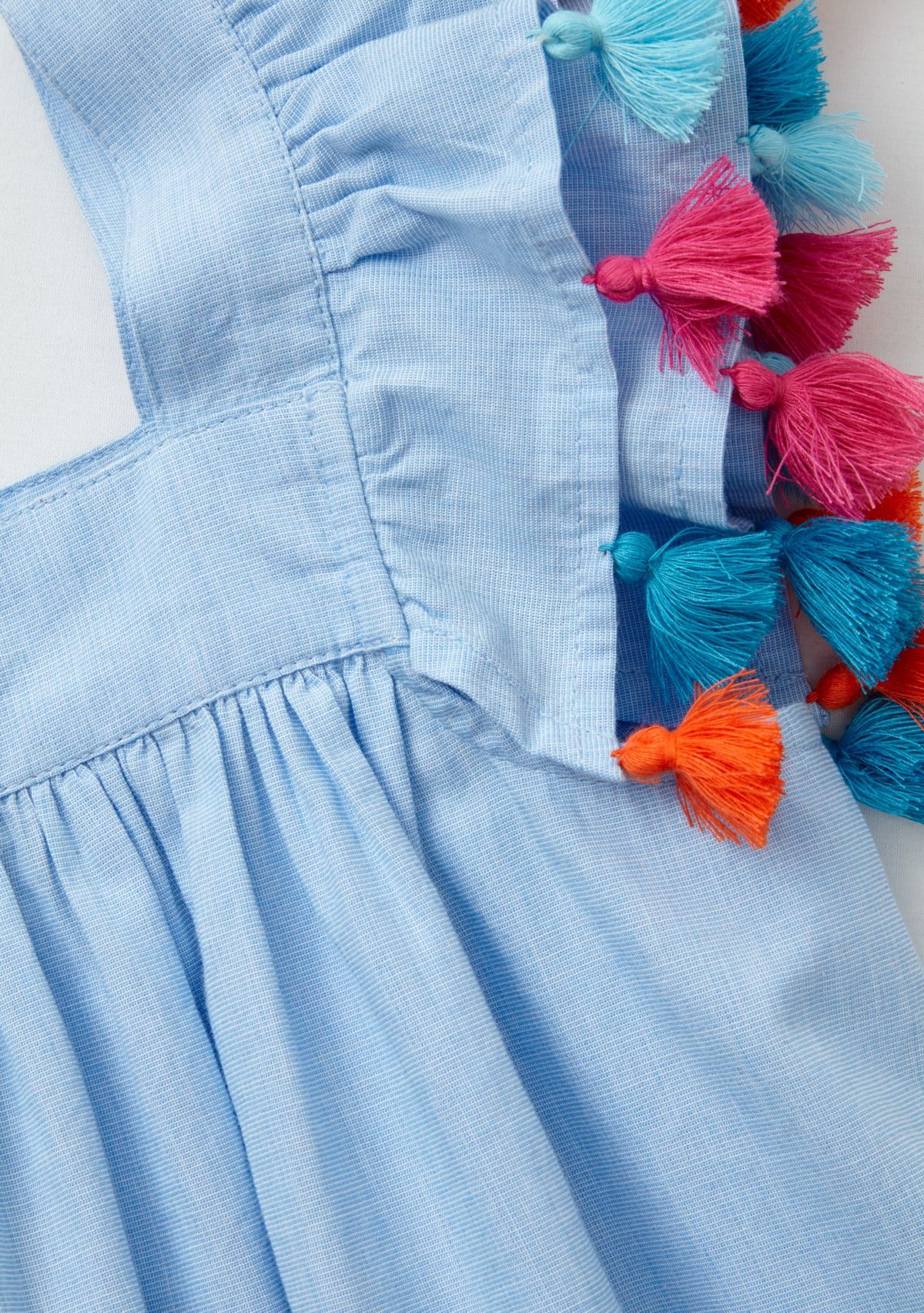 Girls 4-6x Tassel Swing Dress