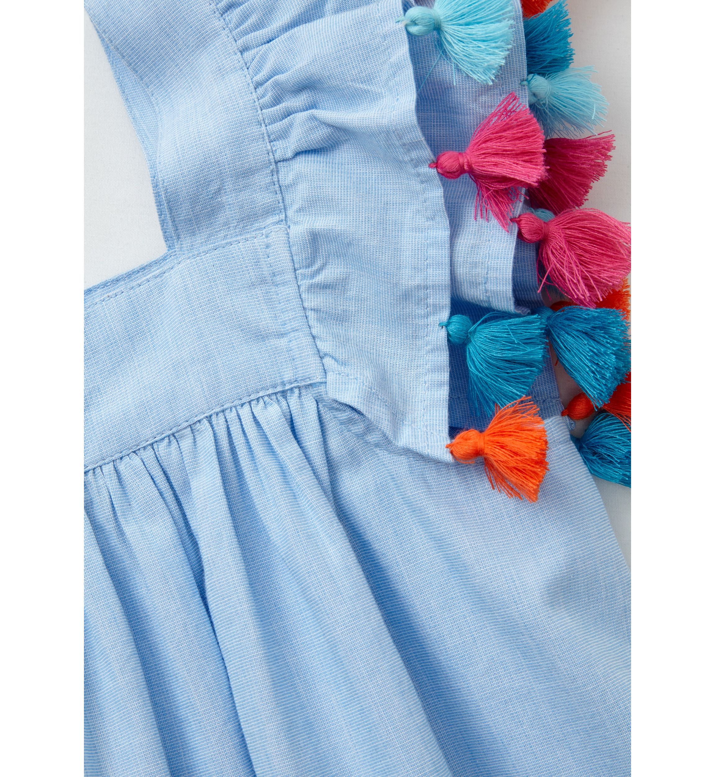 Girls 4-6x Tassel Swing Dress