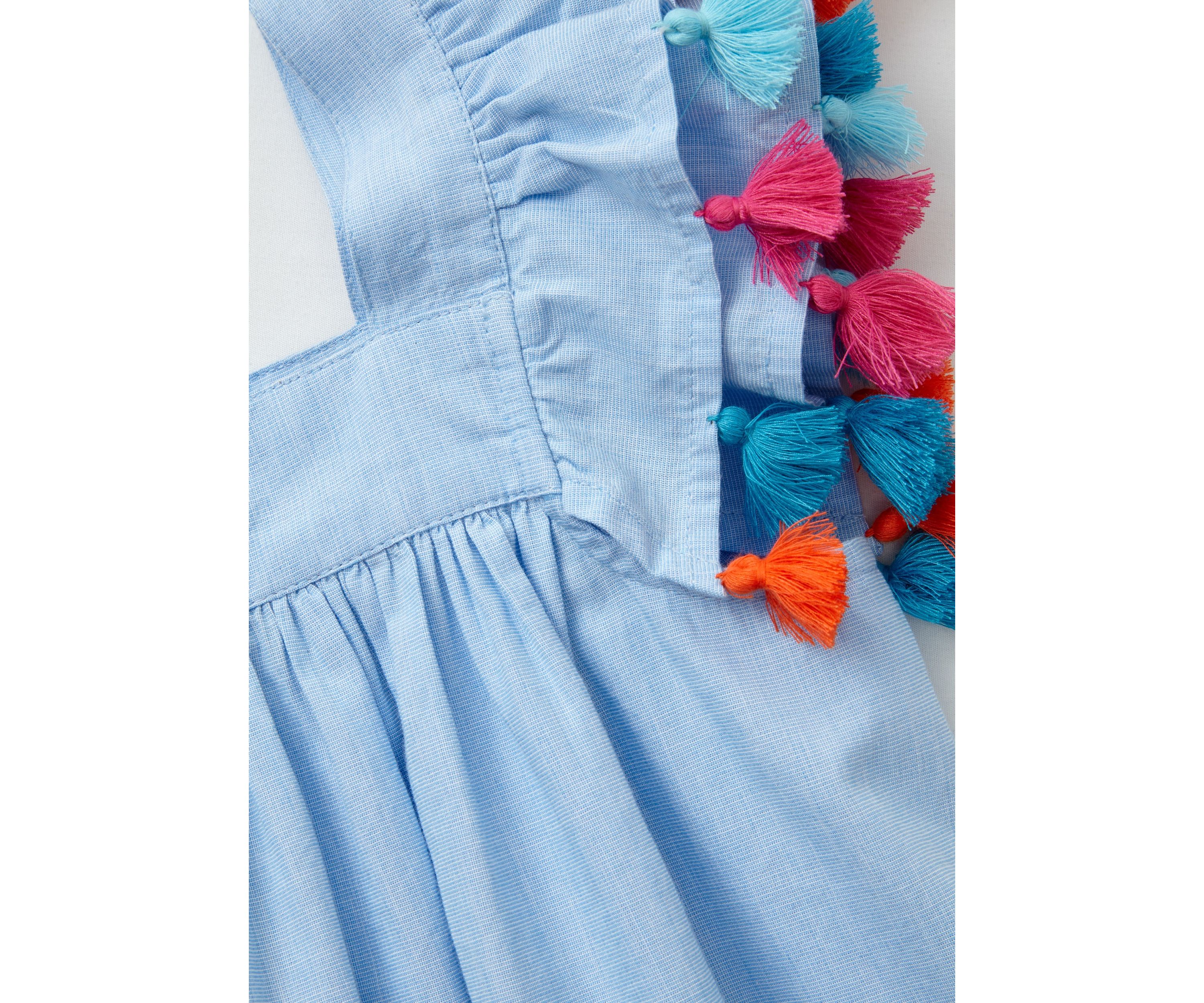Girls 4-6x Tassel Swing Dress