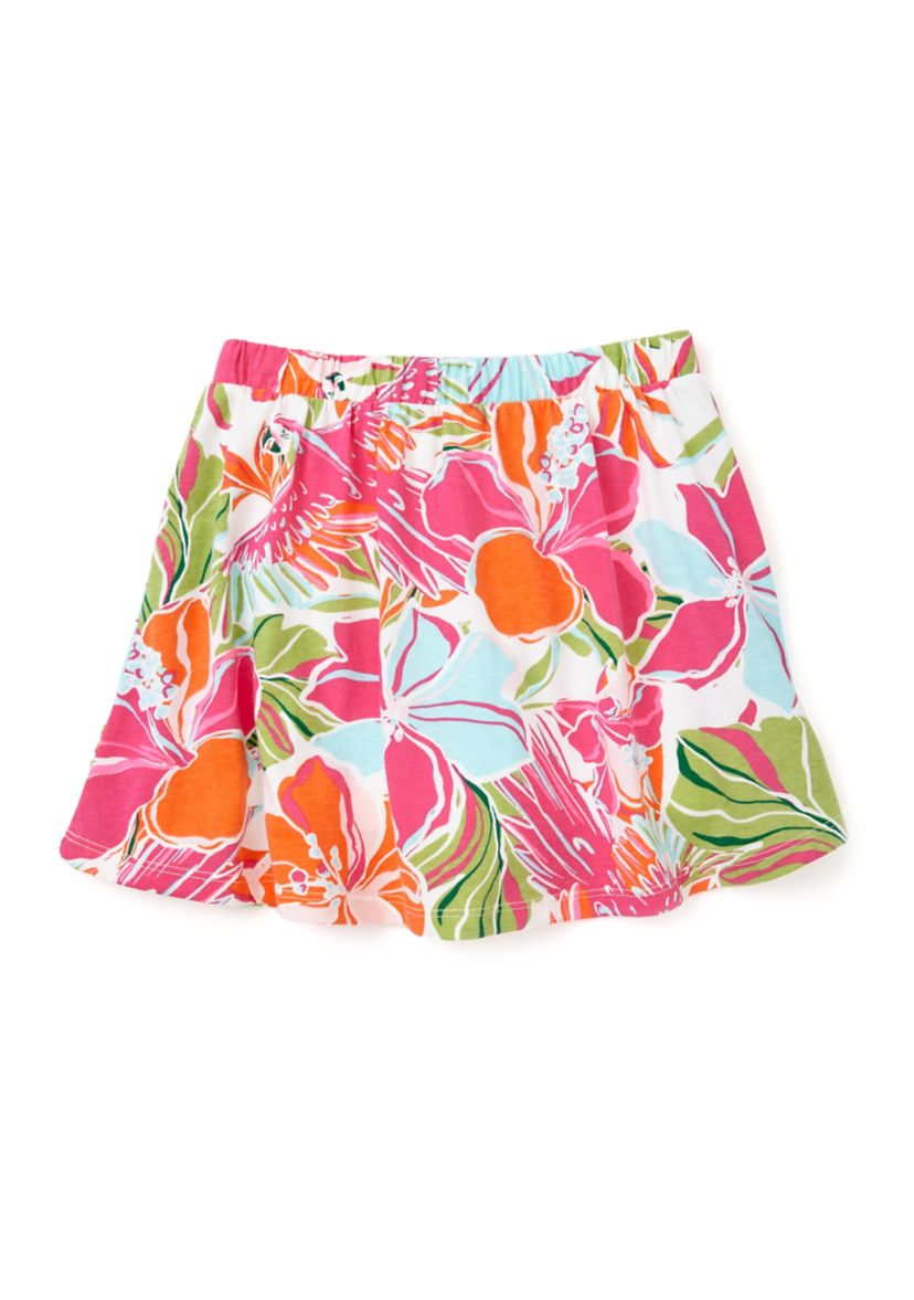 Girls 4-6x Printed Knit Skort 