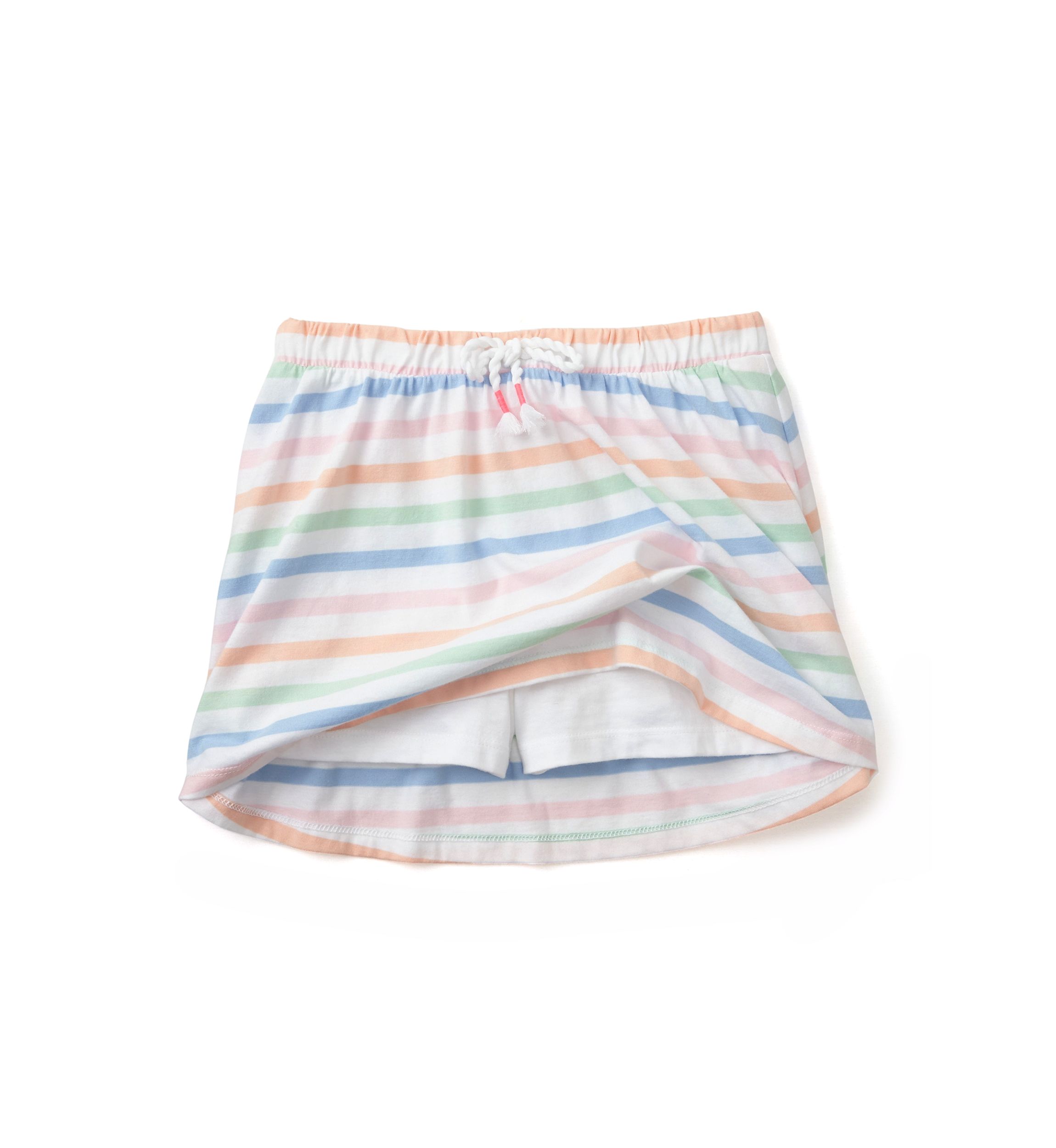 Girls 4-6x Yarn Dyed Stripe Knit Short 