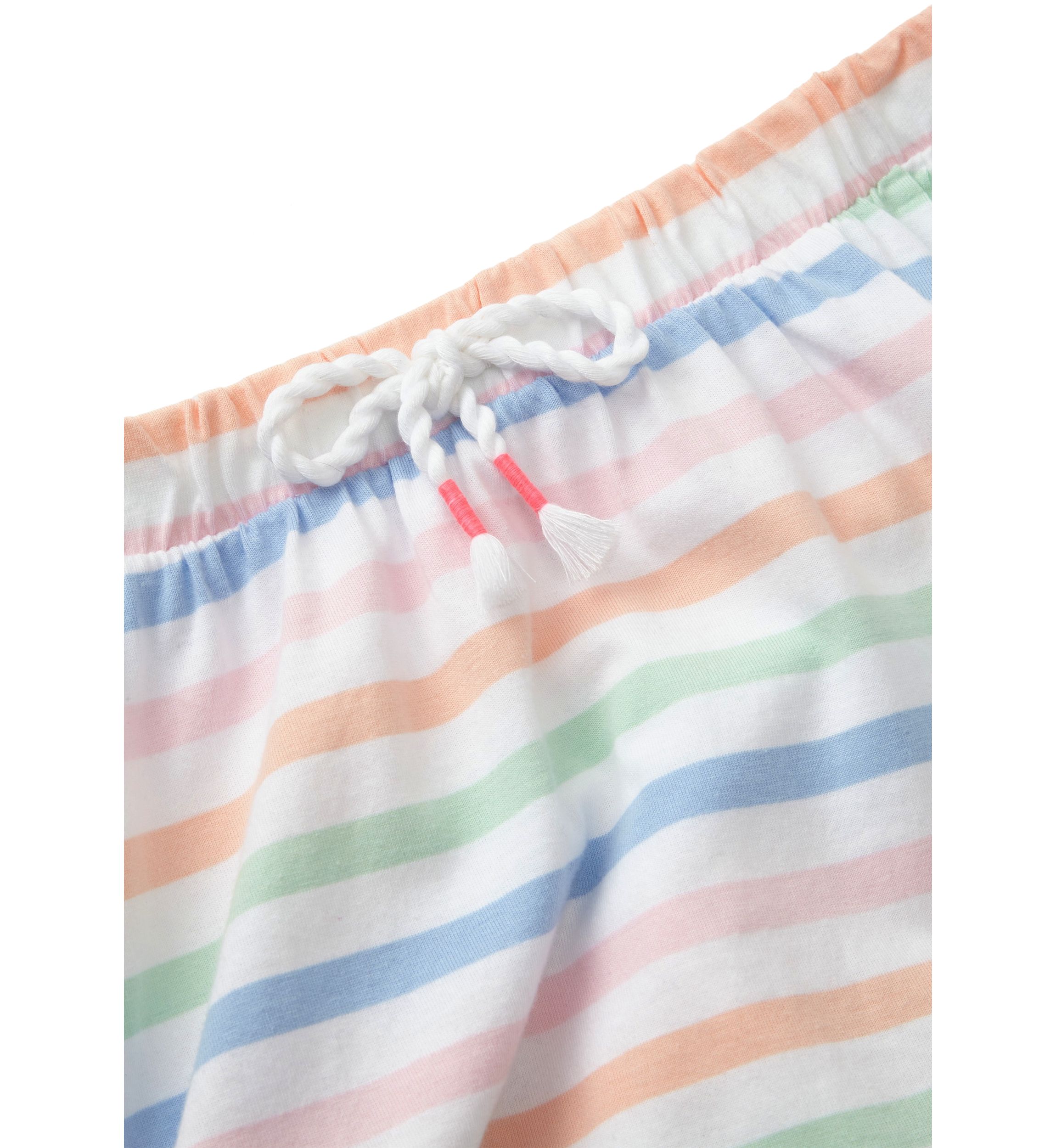 Girls 4-6x Yarn Dyed Stripe Knit Short 
