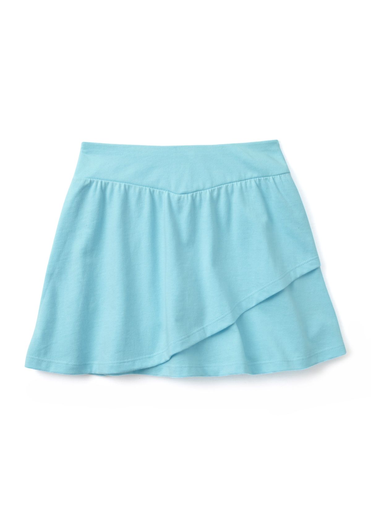 Girls 4-6x Solid Flutter Knit Skirt