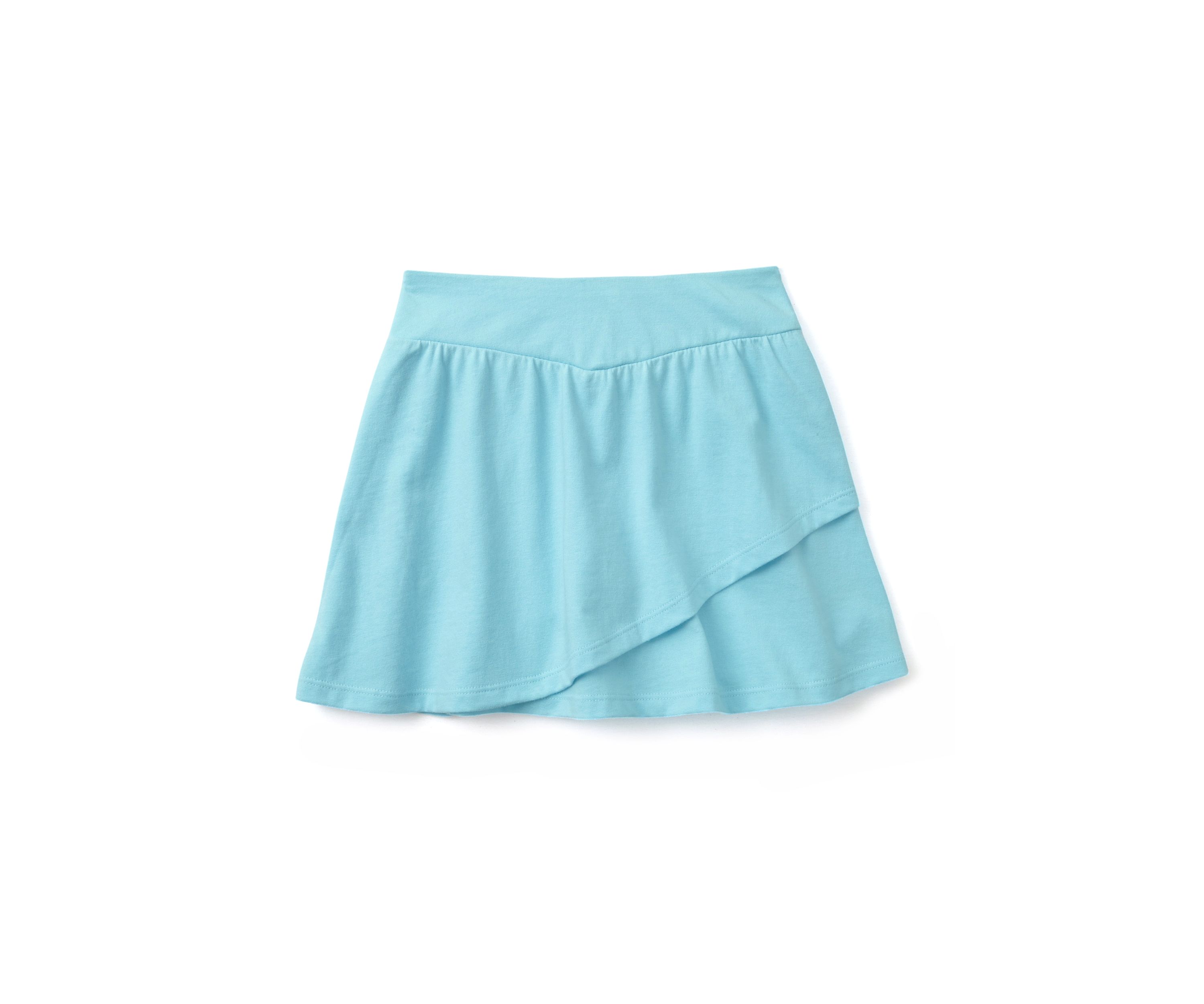 Girls 4-6x Solid Flutter Knit Skirt