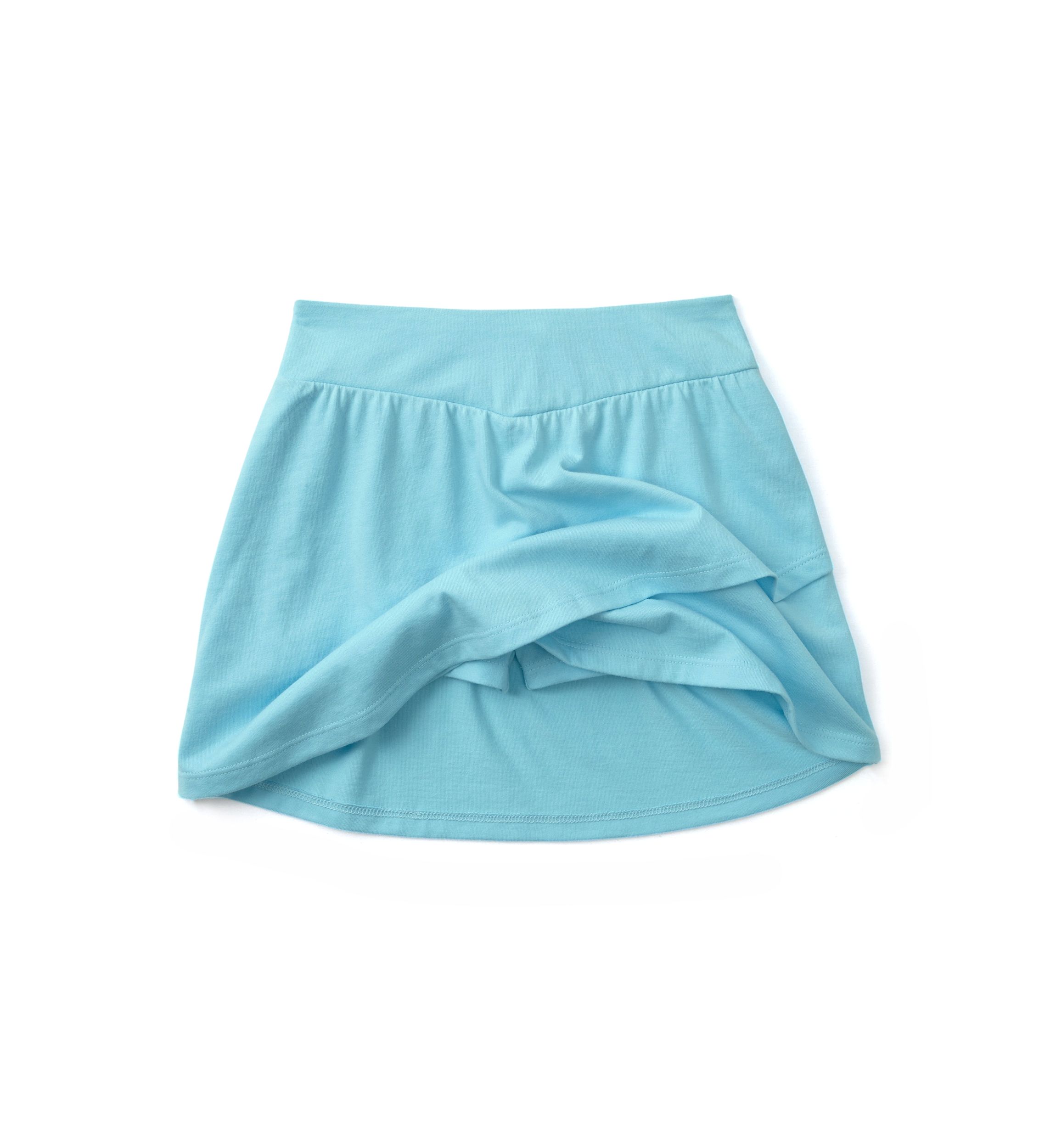 Girls 4-6x Solid Flutter Knit Skirt