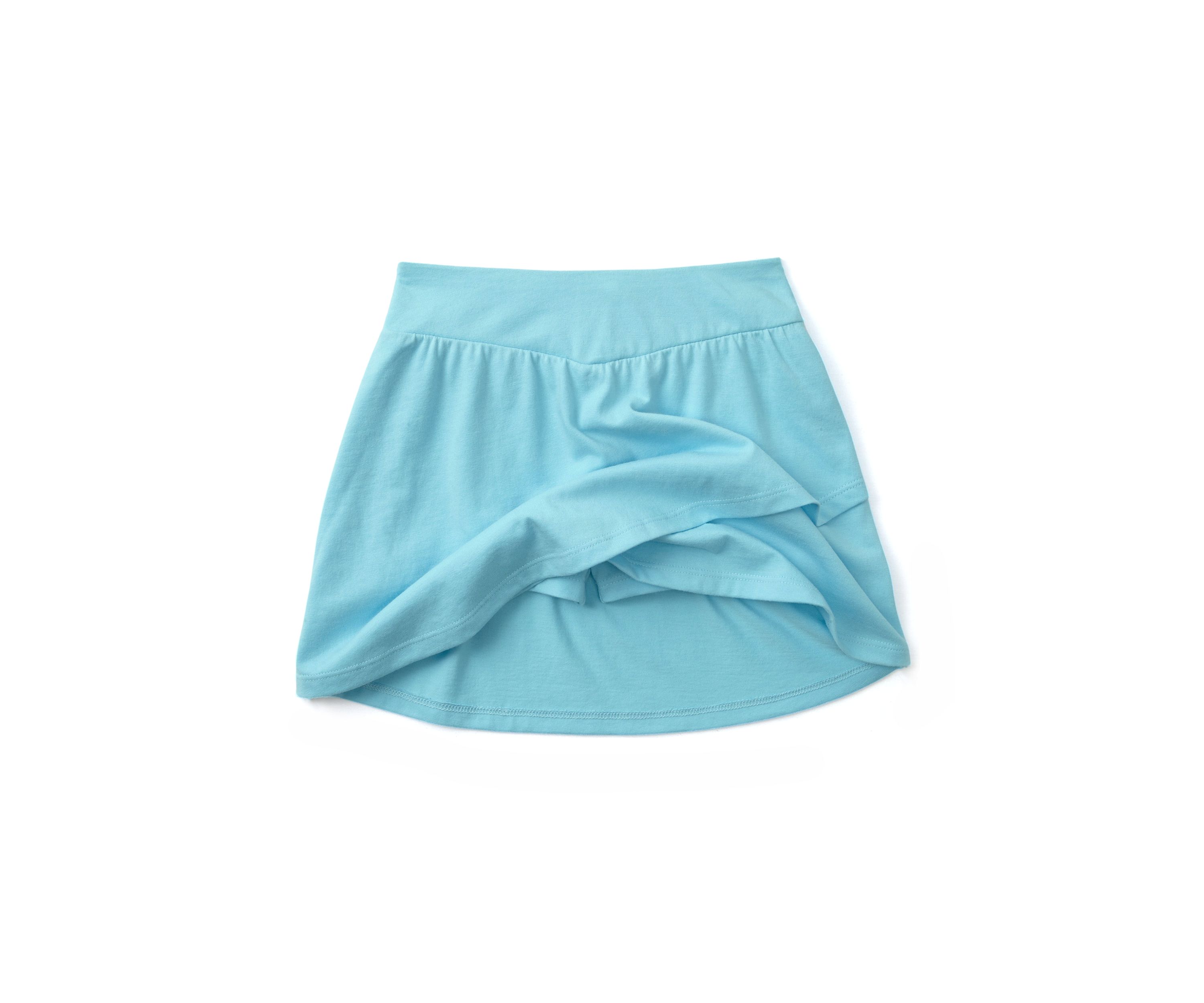 Girls 4-6x Solid Flutter Knit Skirt
