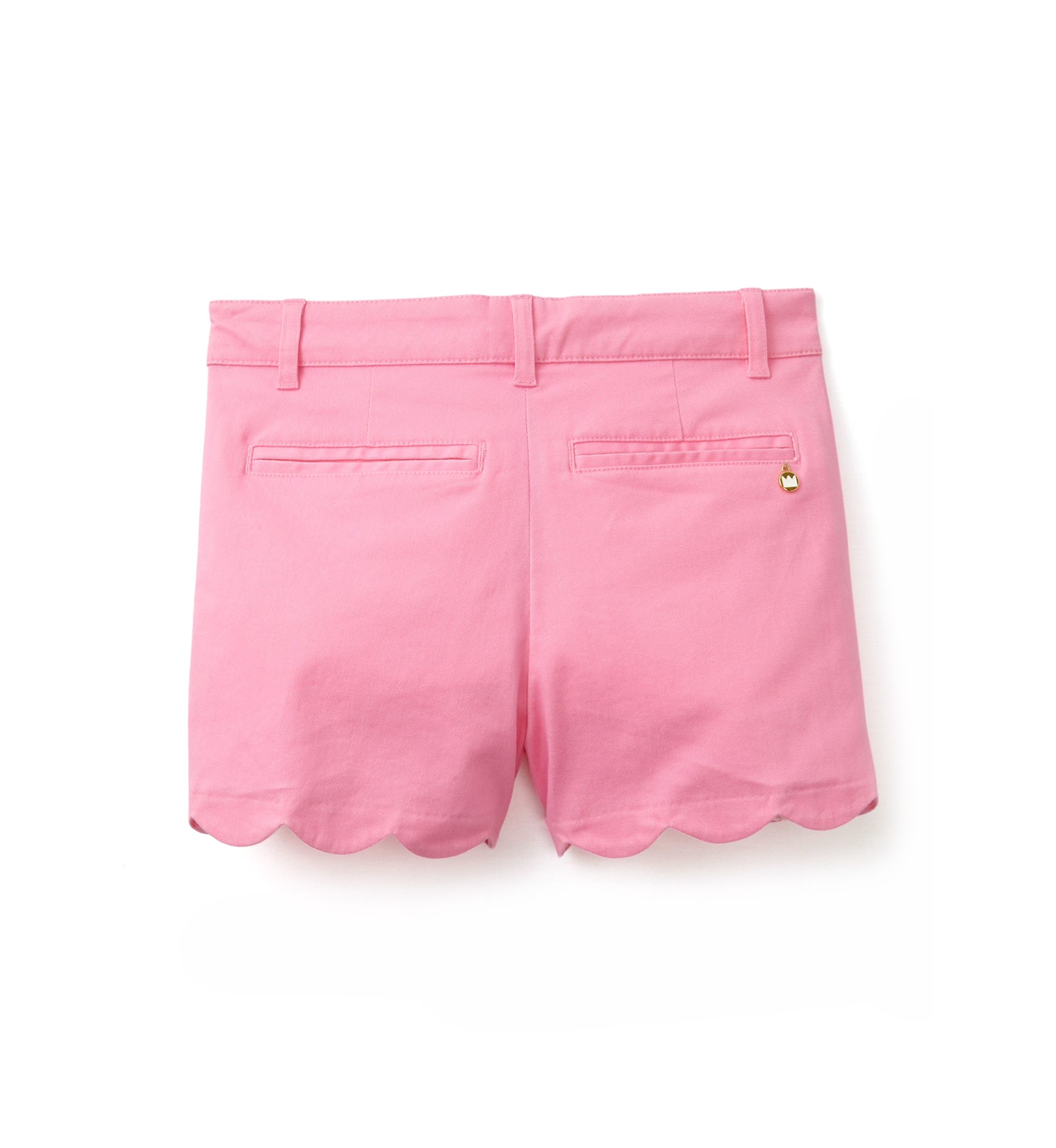 Girls 4-6x Scallop Twill Shorts