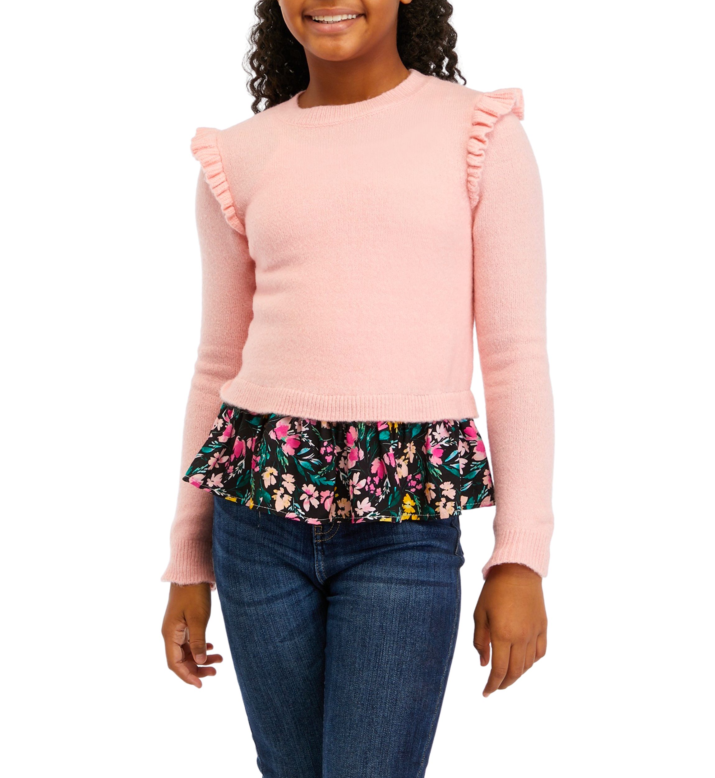 Girls 7-16 Fashion 2Fer Top