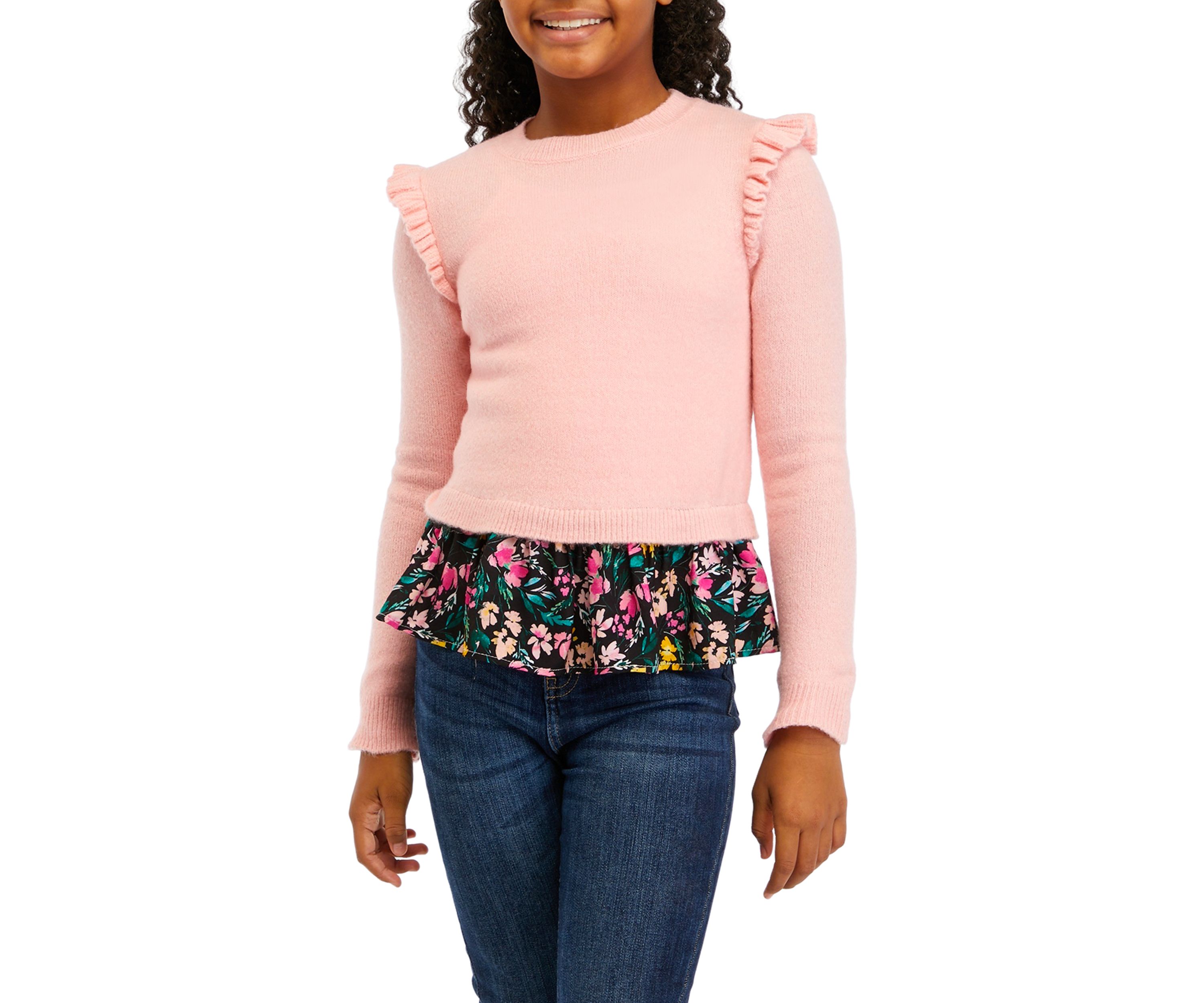 Girls 7-16 Fashion 2Fer Top