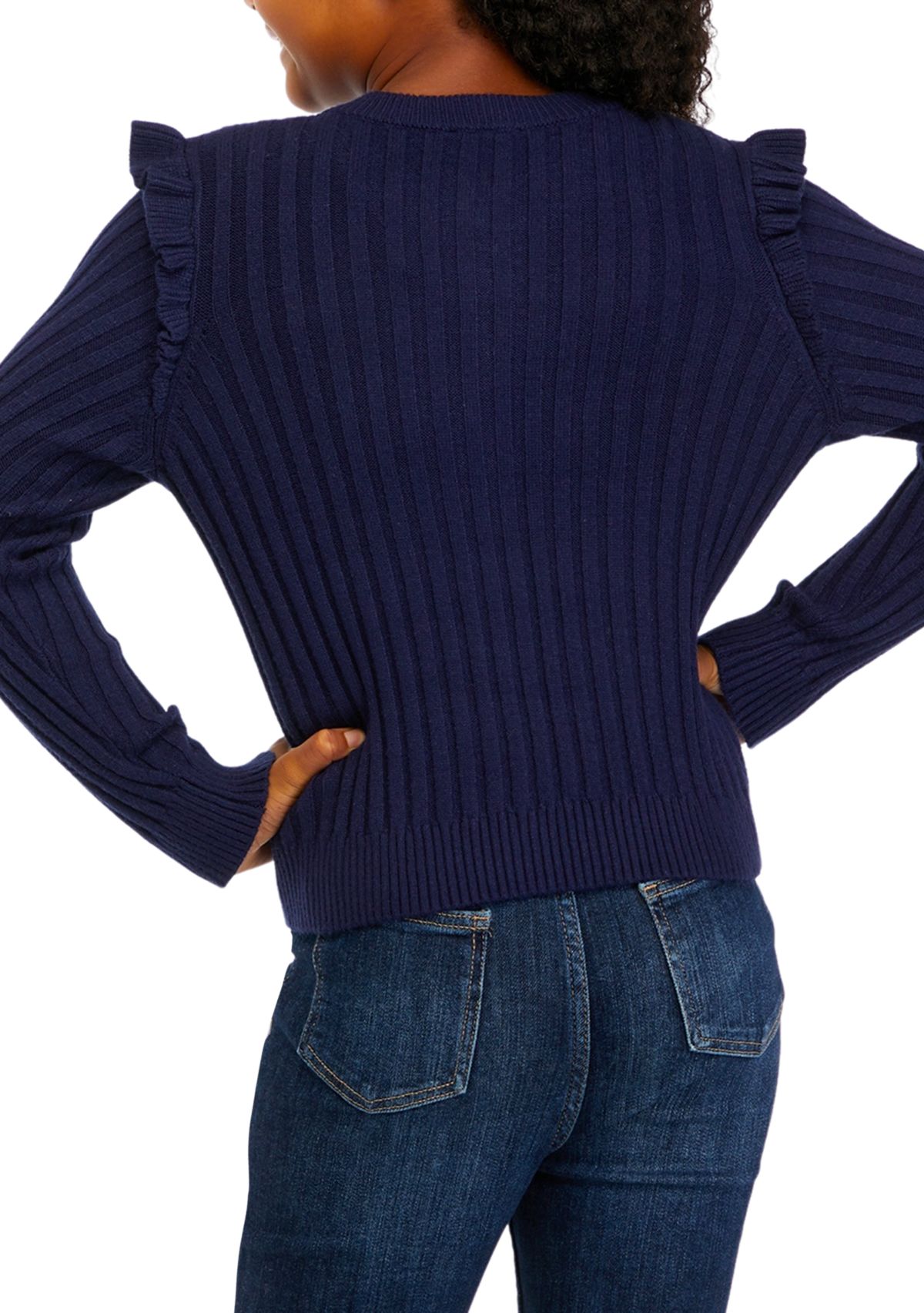 Girls 7-16 Sweater Knit Cardigan