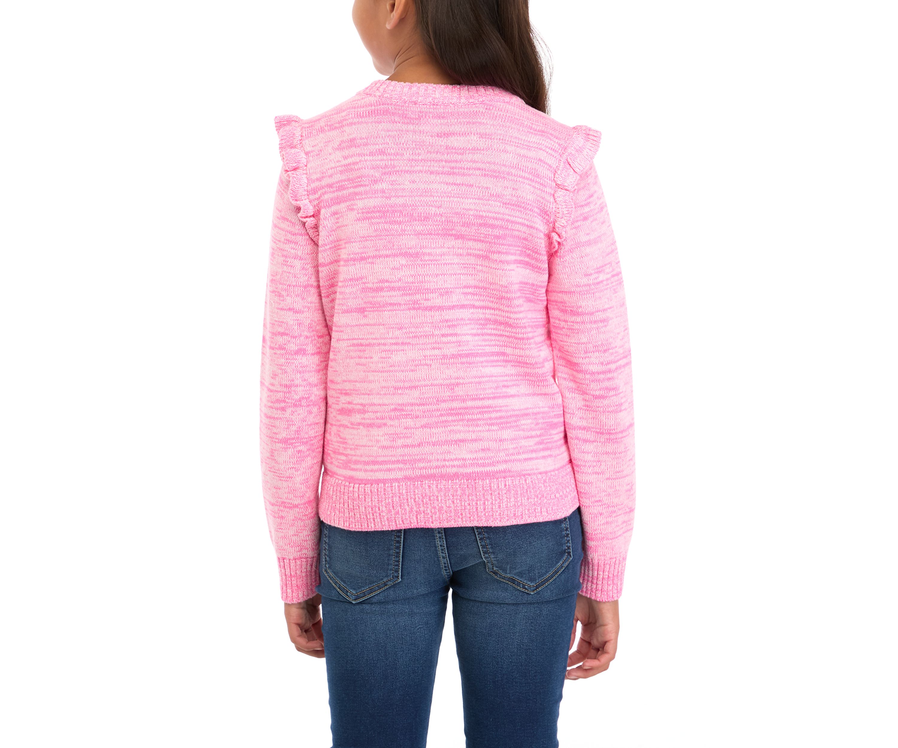 Girls 7-16 Marled Cardigan