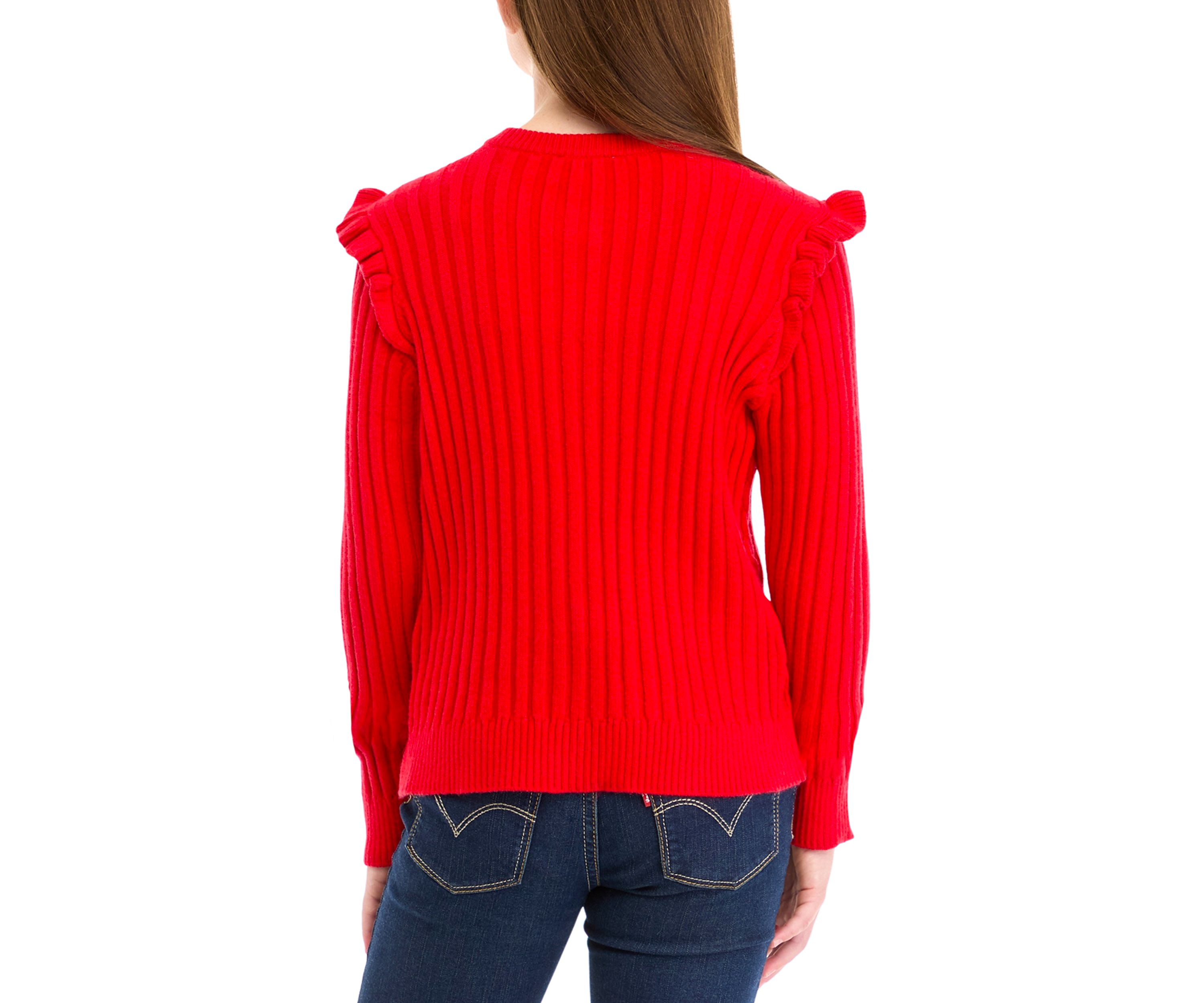 Girls 7-16 Cable Knit Cardigan