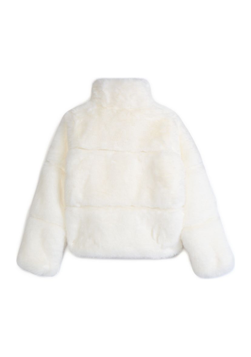 Girls 4-6x Fur Jacket