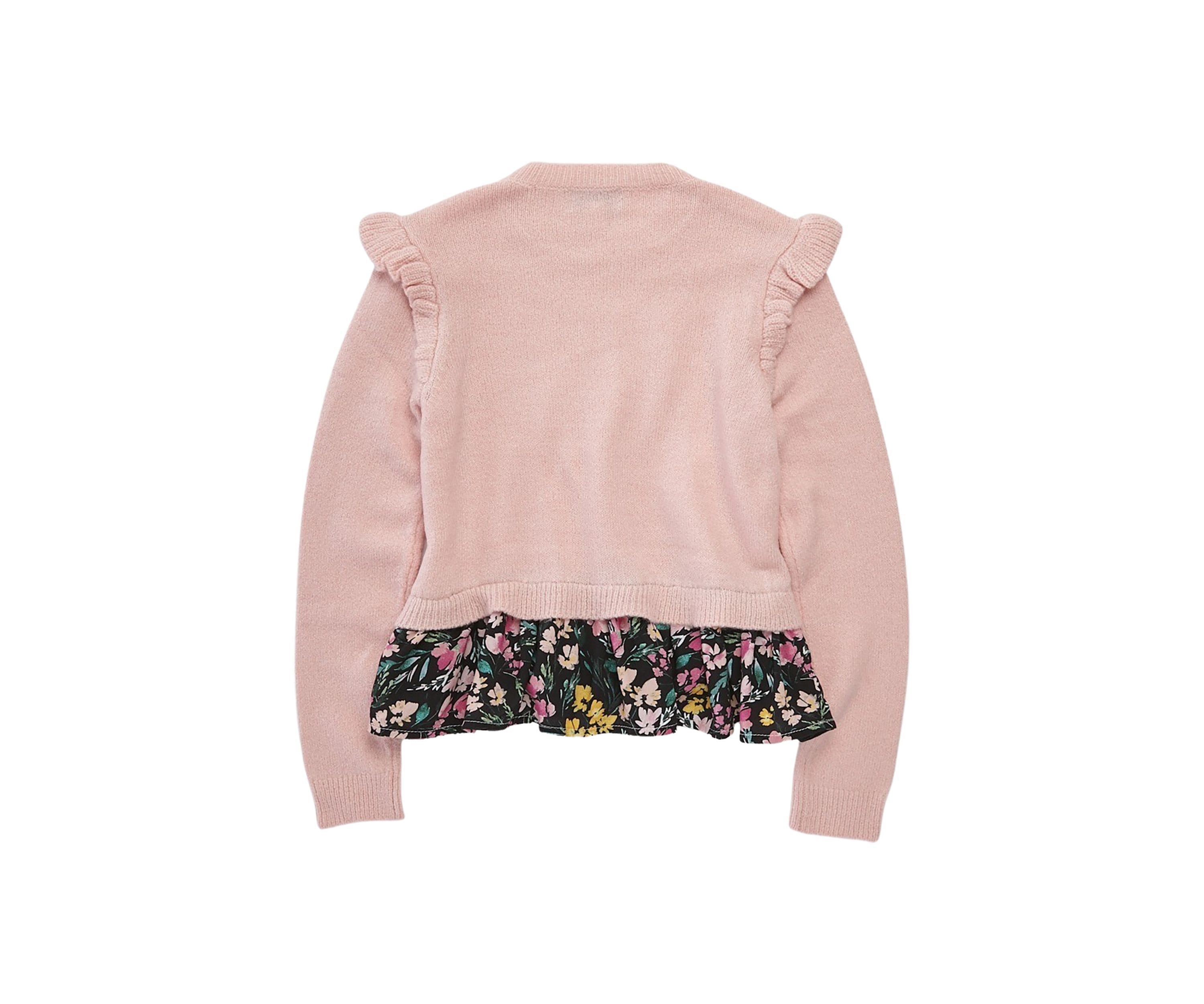 Girls 4-6x Fashion 2Fer Sweater