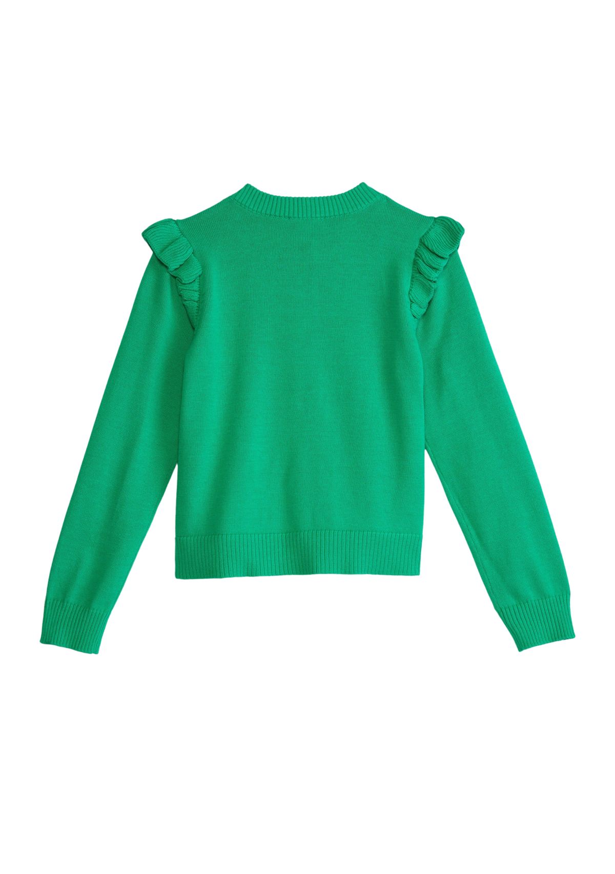 Girls 4-6x Button Front Cardigan