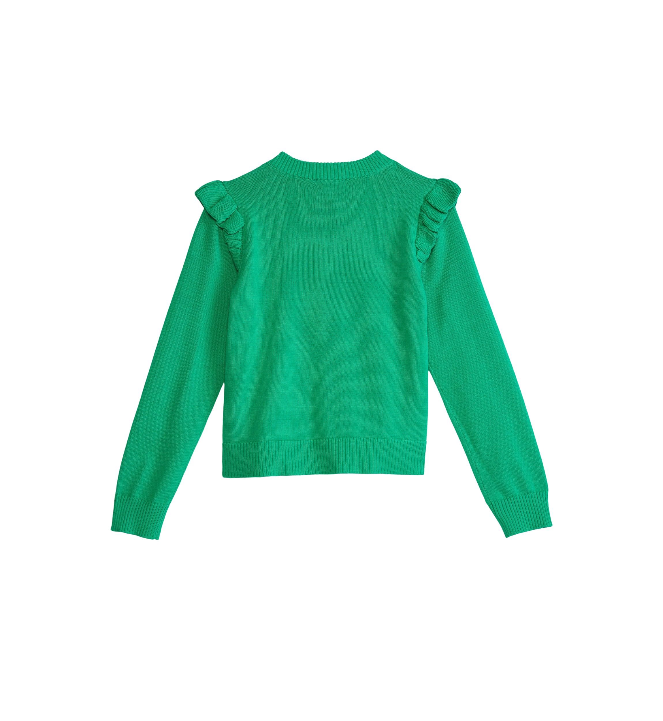 Girls 4-6x Button Front Cardigan
