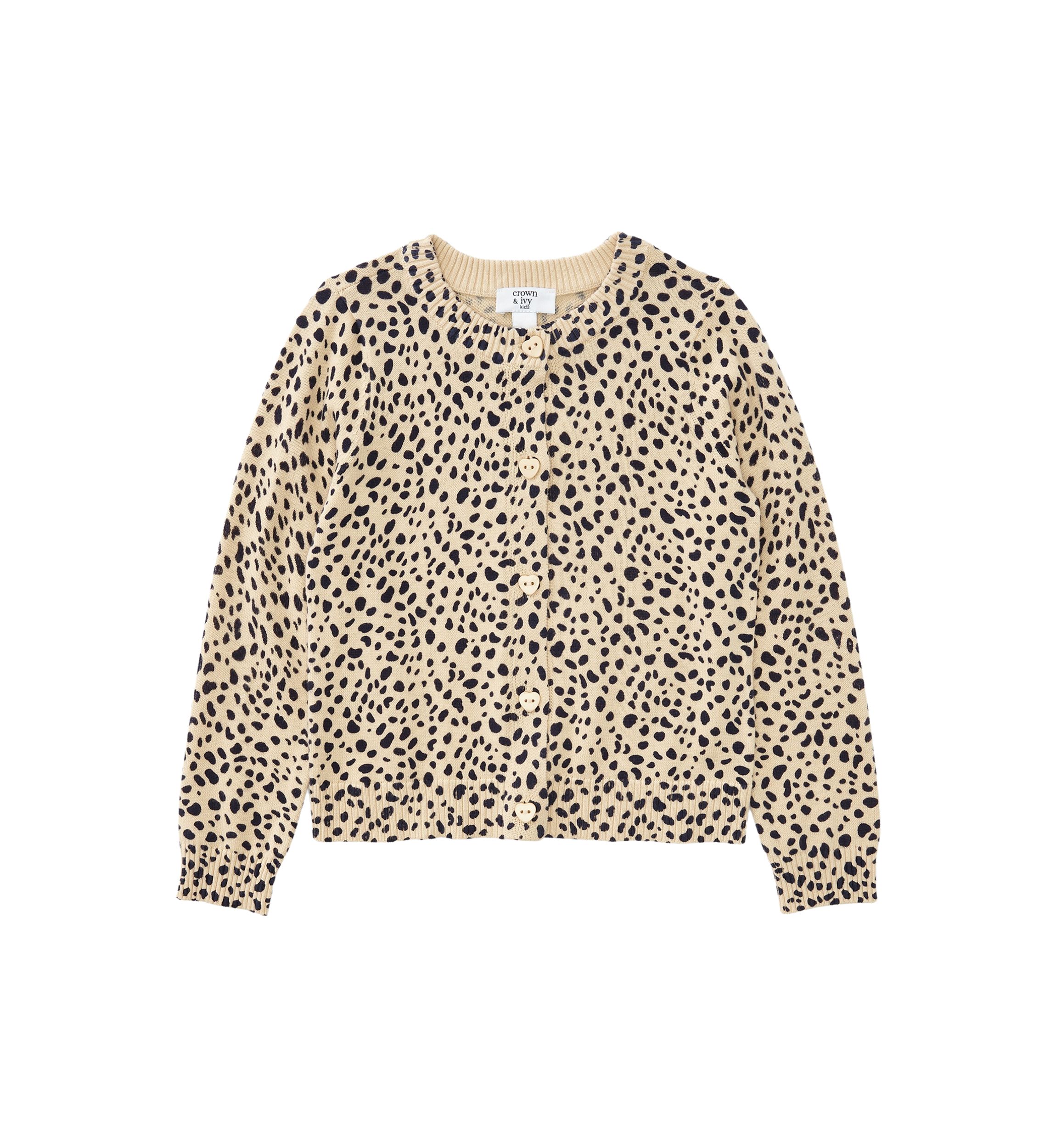 Girls 4-6x Printed Cardigan