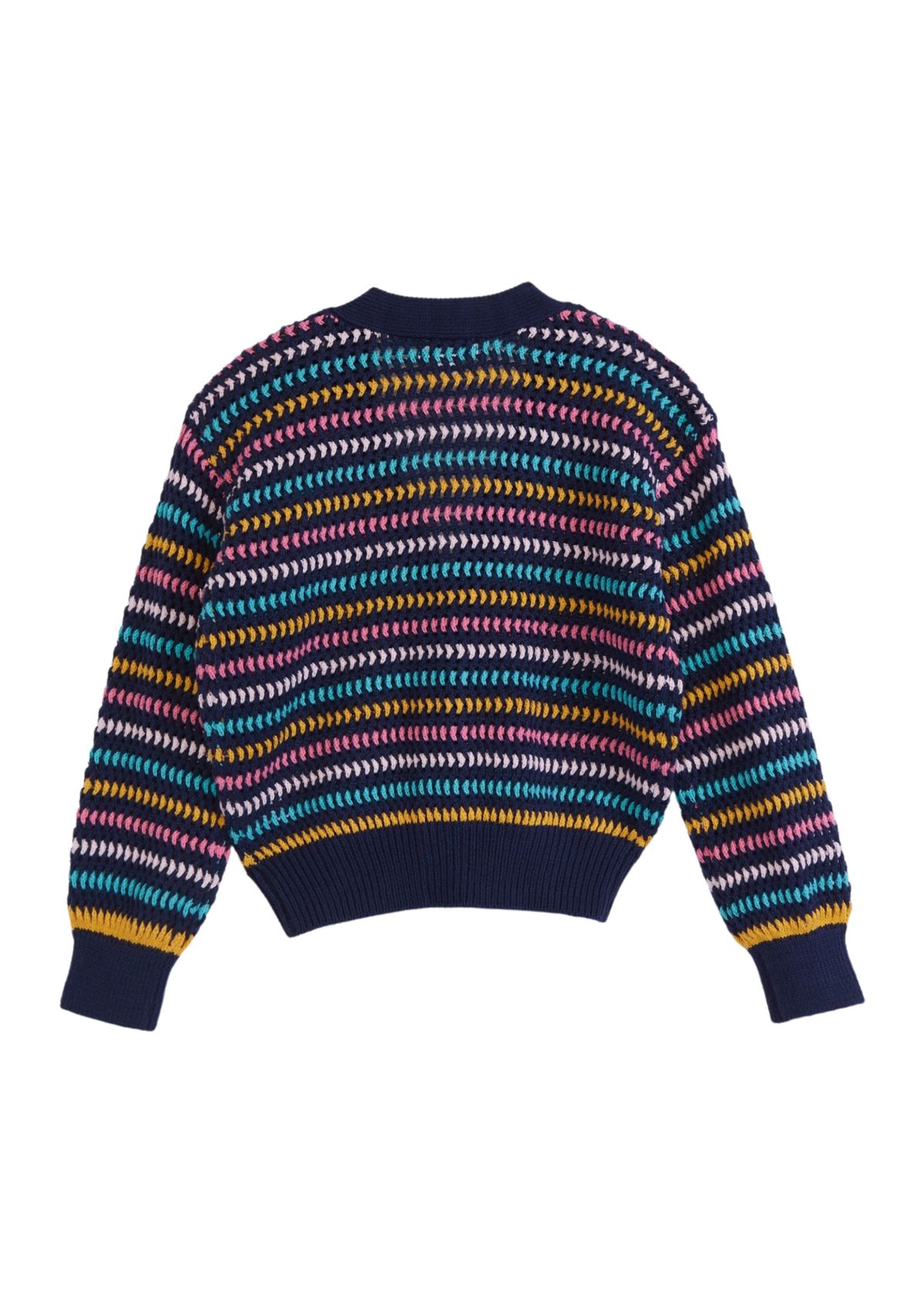 Girls 7-16 Multi Colored Cardigan