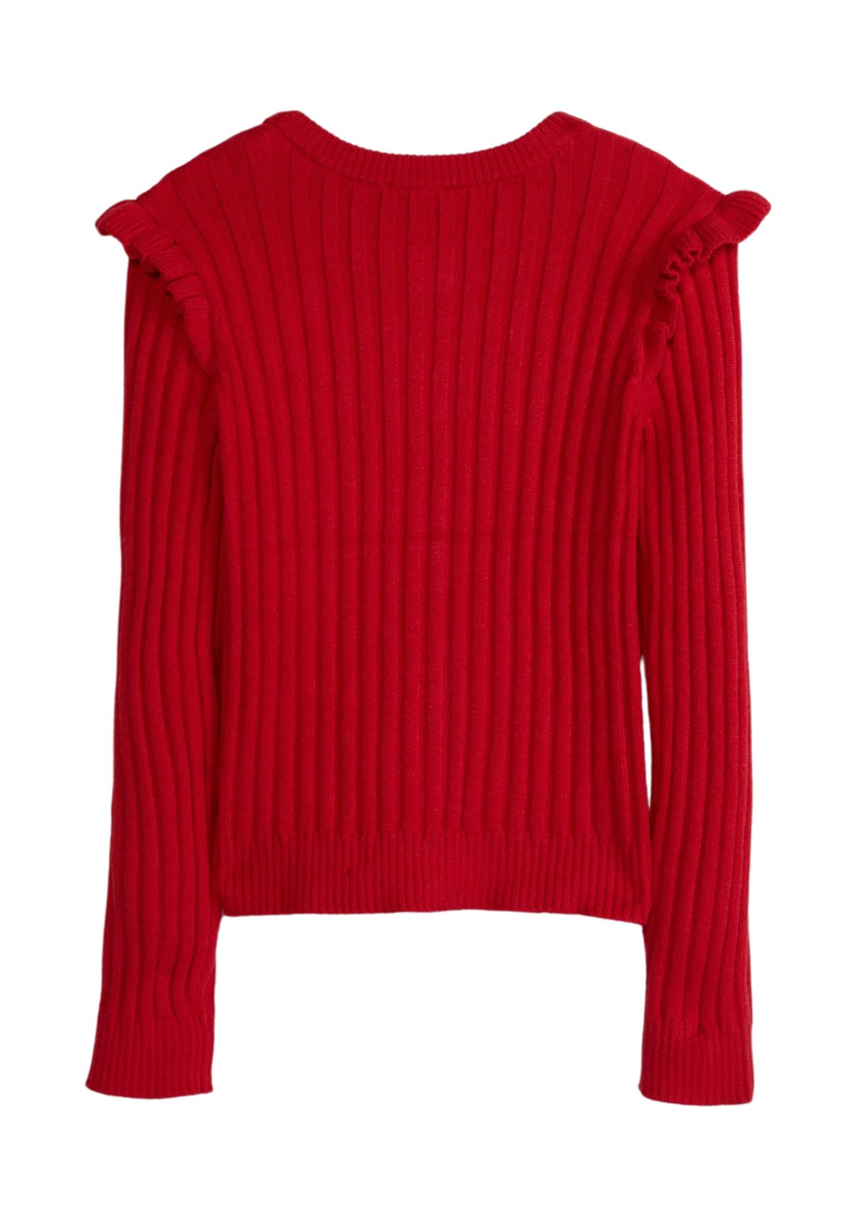 Girls 7-16 Cable Cardigan