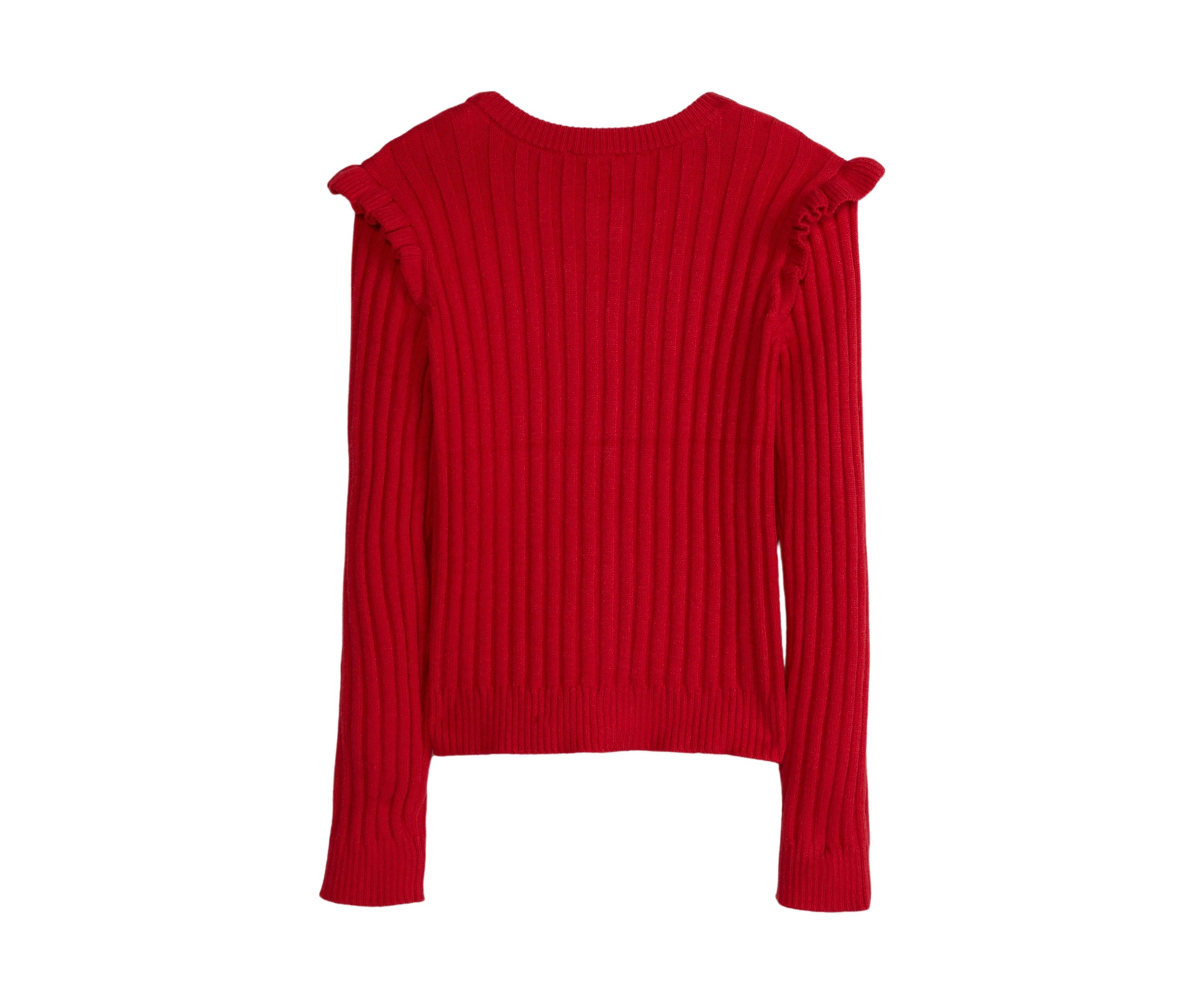 Girls 7-16 Cable Cardigan