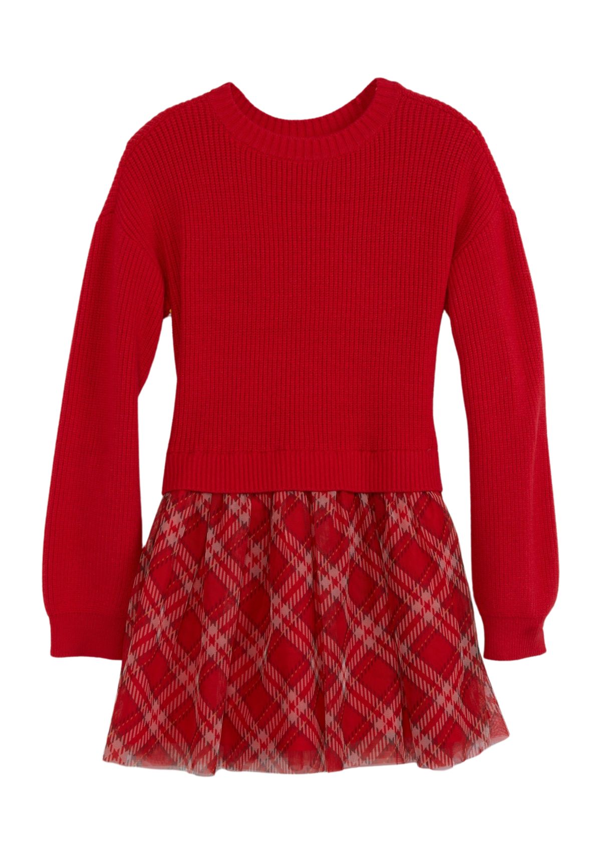 Girls 4-6x Sweater Tier Dress