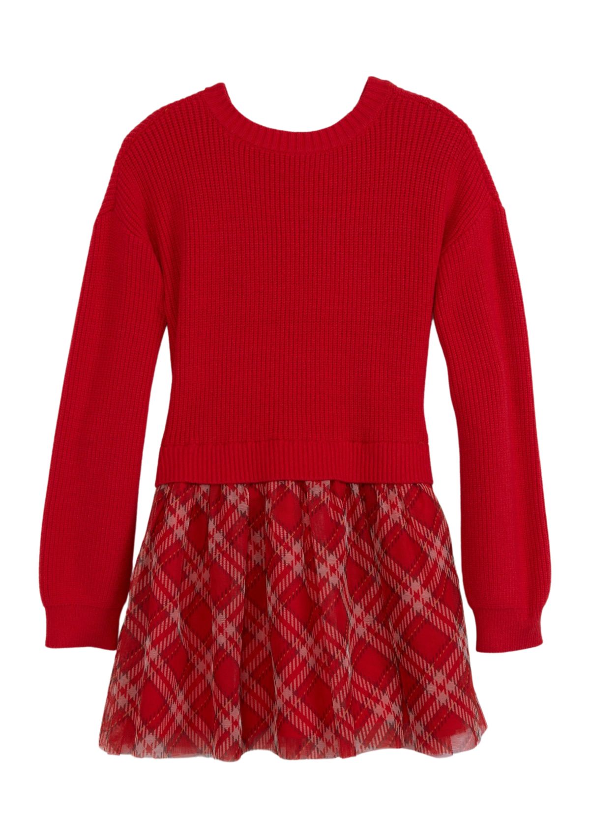 Girls 4-6x Sweater Tier Dress