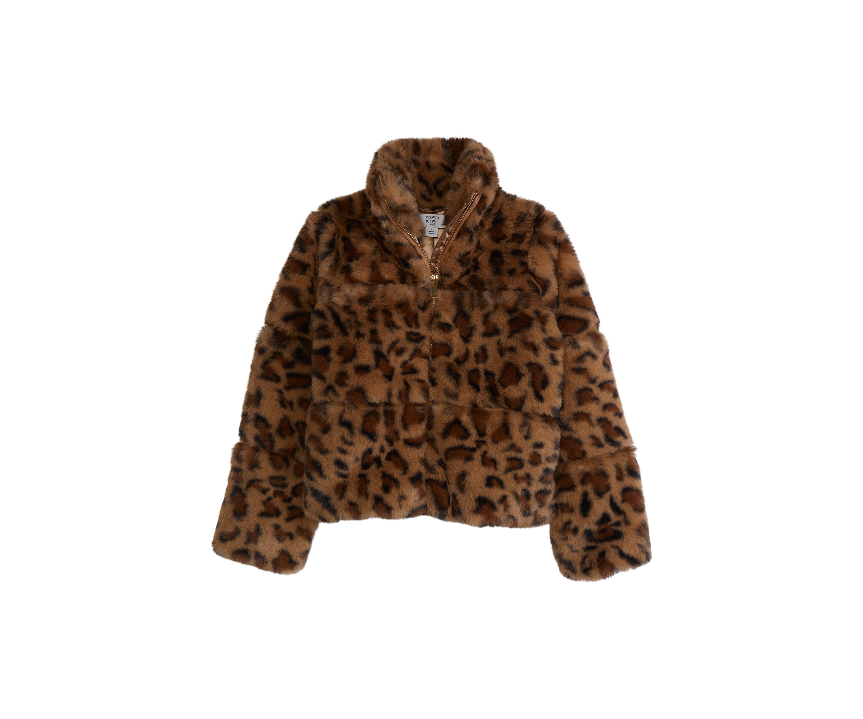 Girls 4-6x Fur Jacket