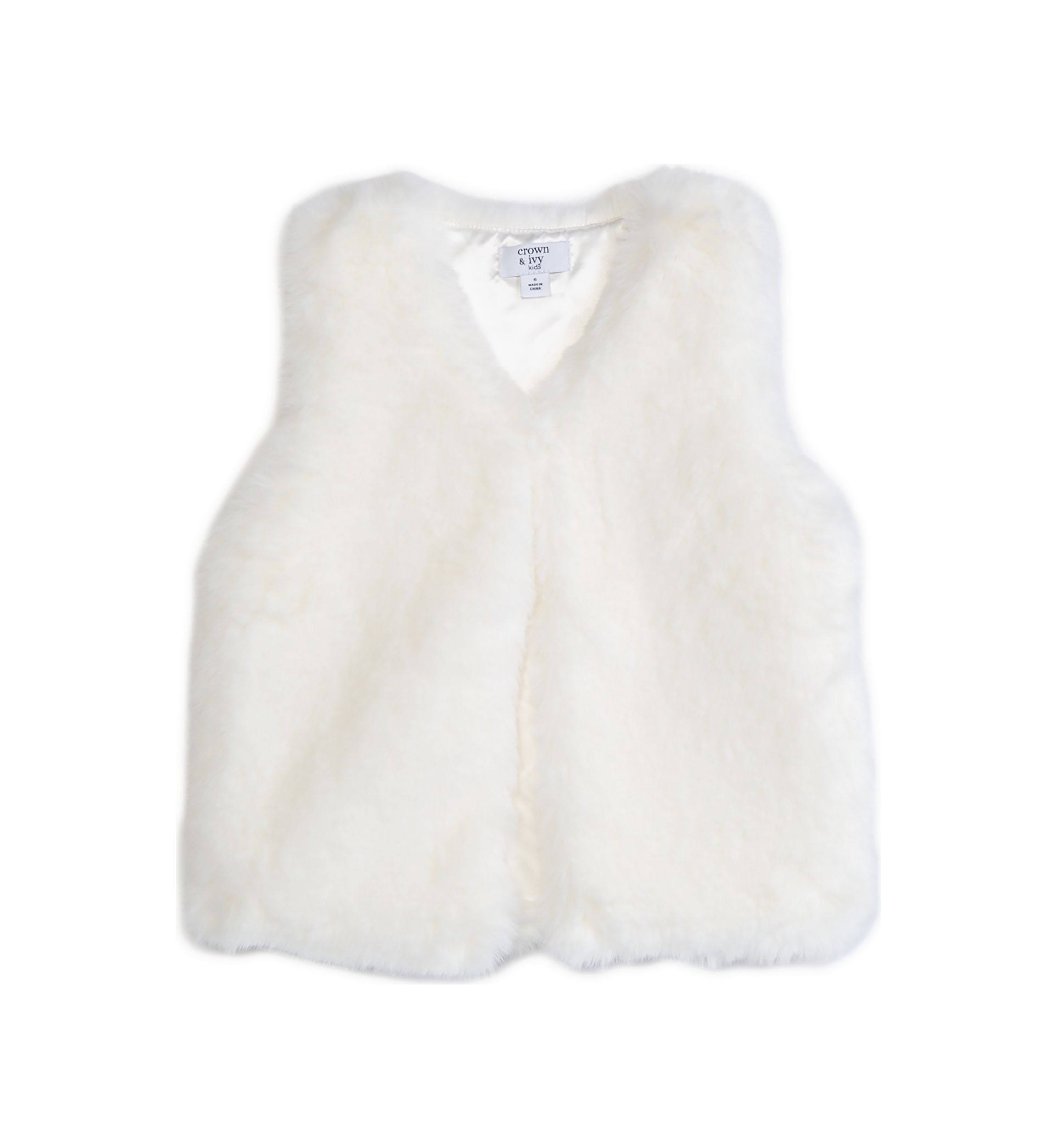 Girls 4-6x Fur Vest