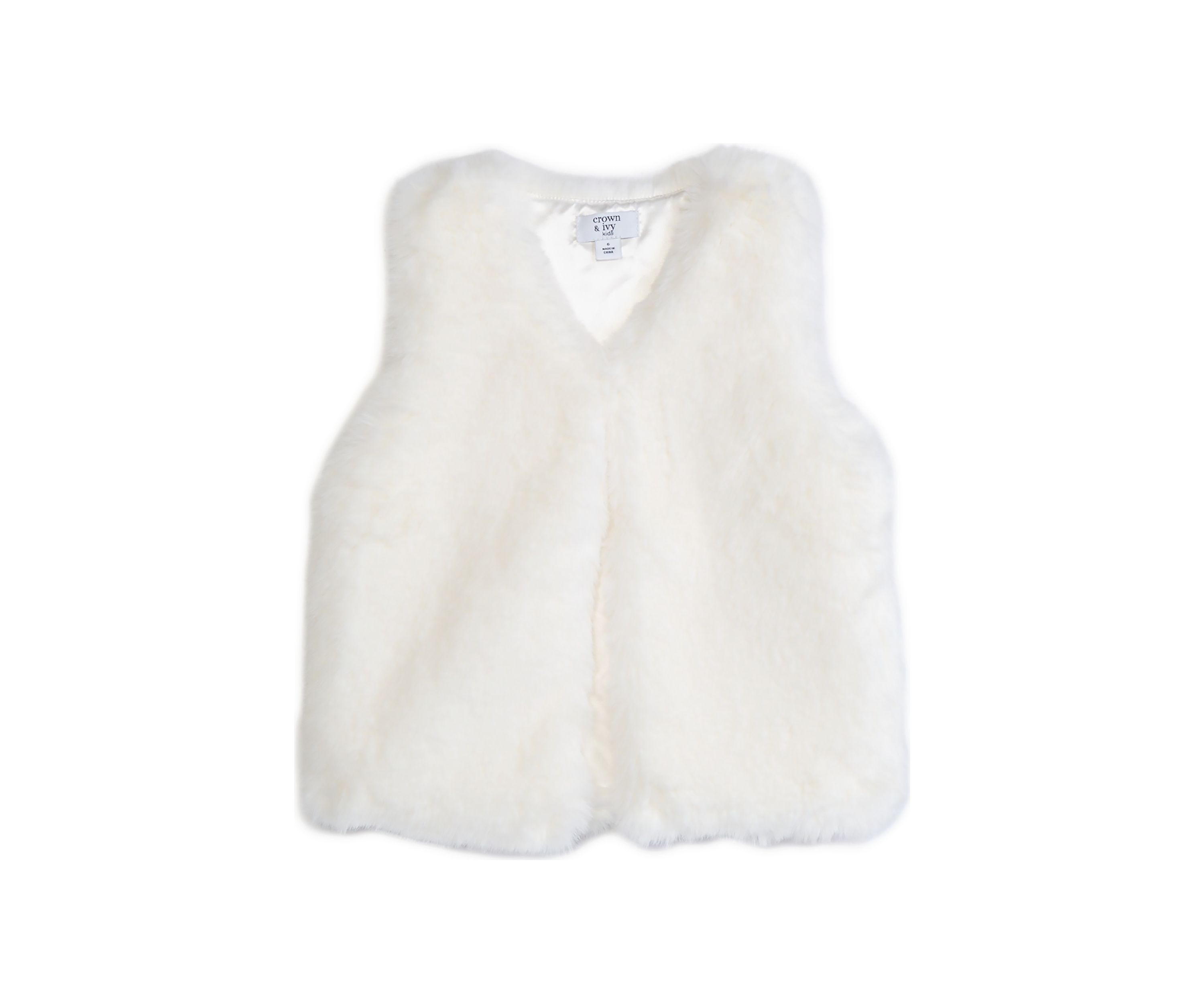 Girls 4-6x Fur Vest
