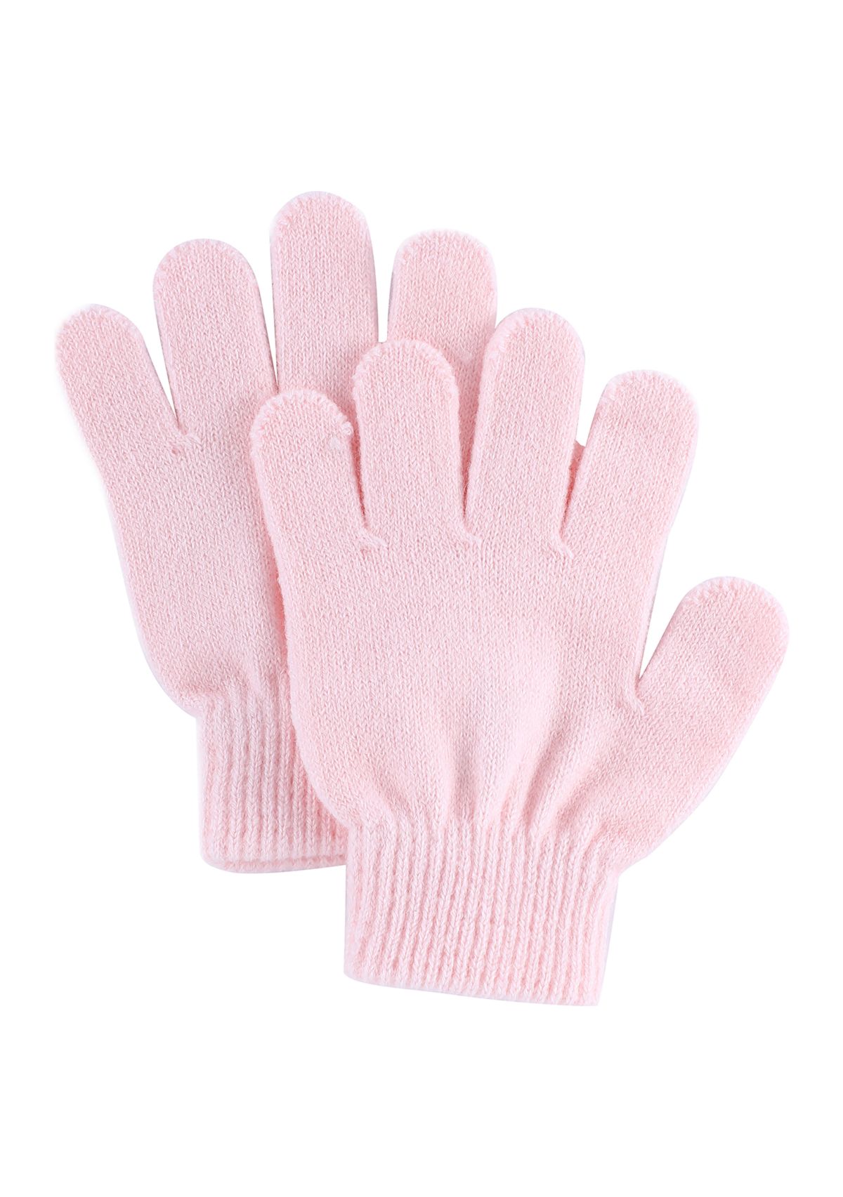 Girls Bella Kitty Double Pom Pom Hat and Gloves Set