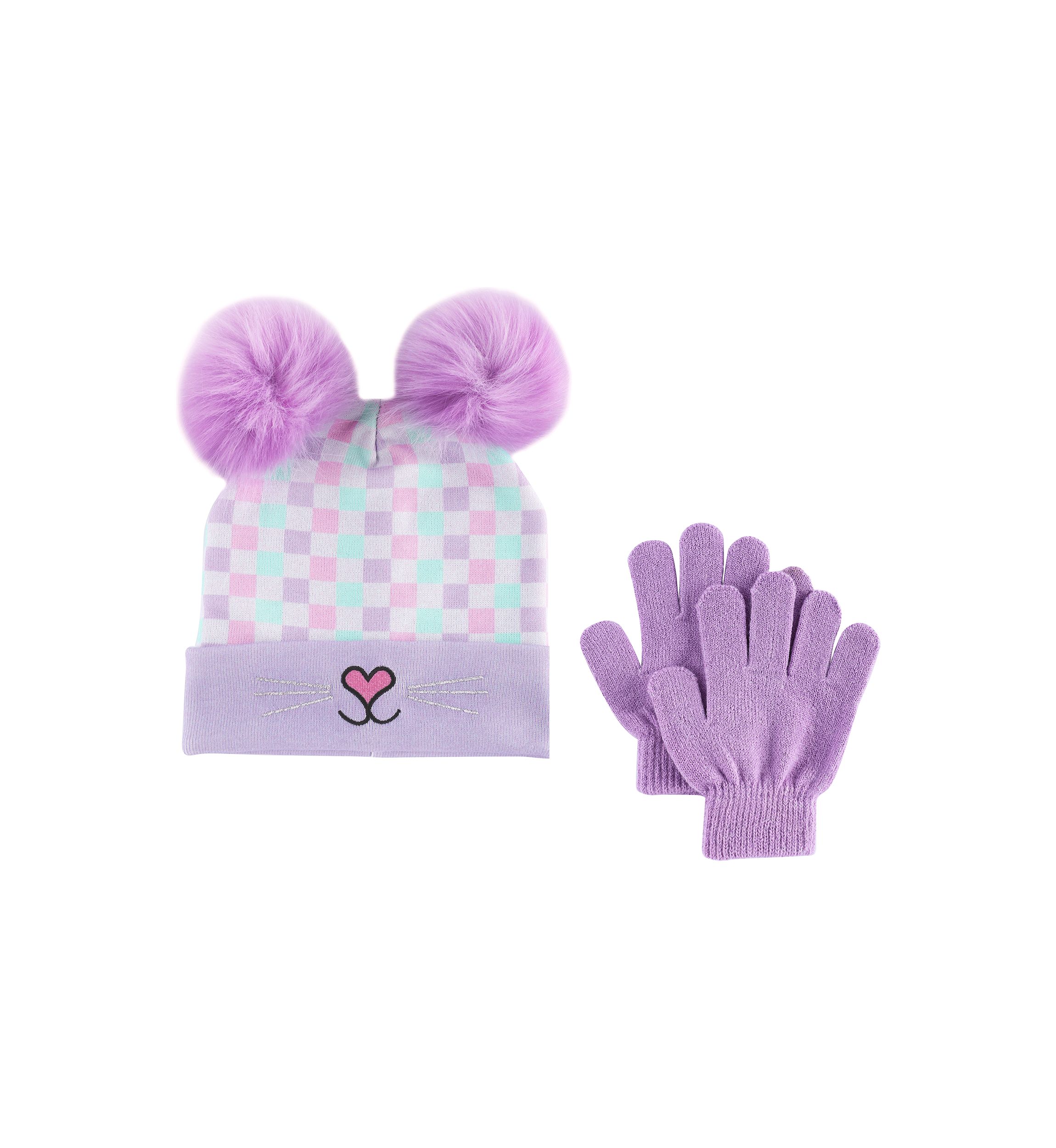 Girls Bella Hat and Gloves Set 