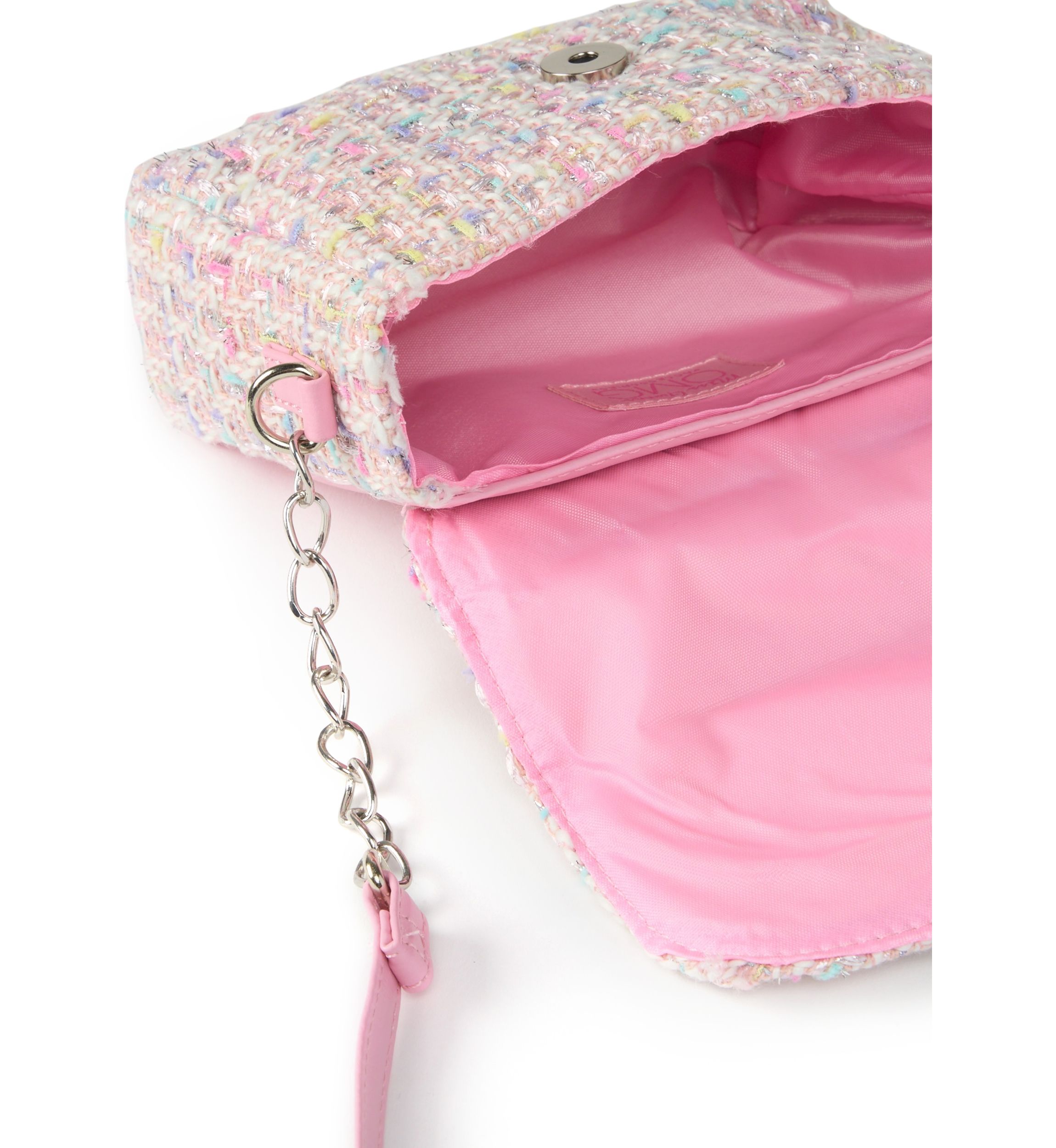 Girls Butterfly Quilted Crossbody