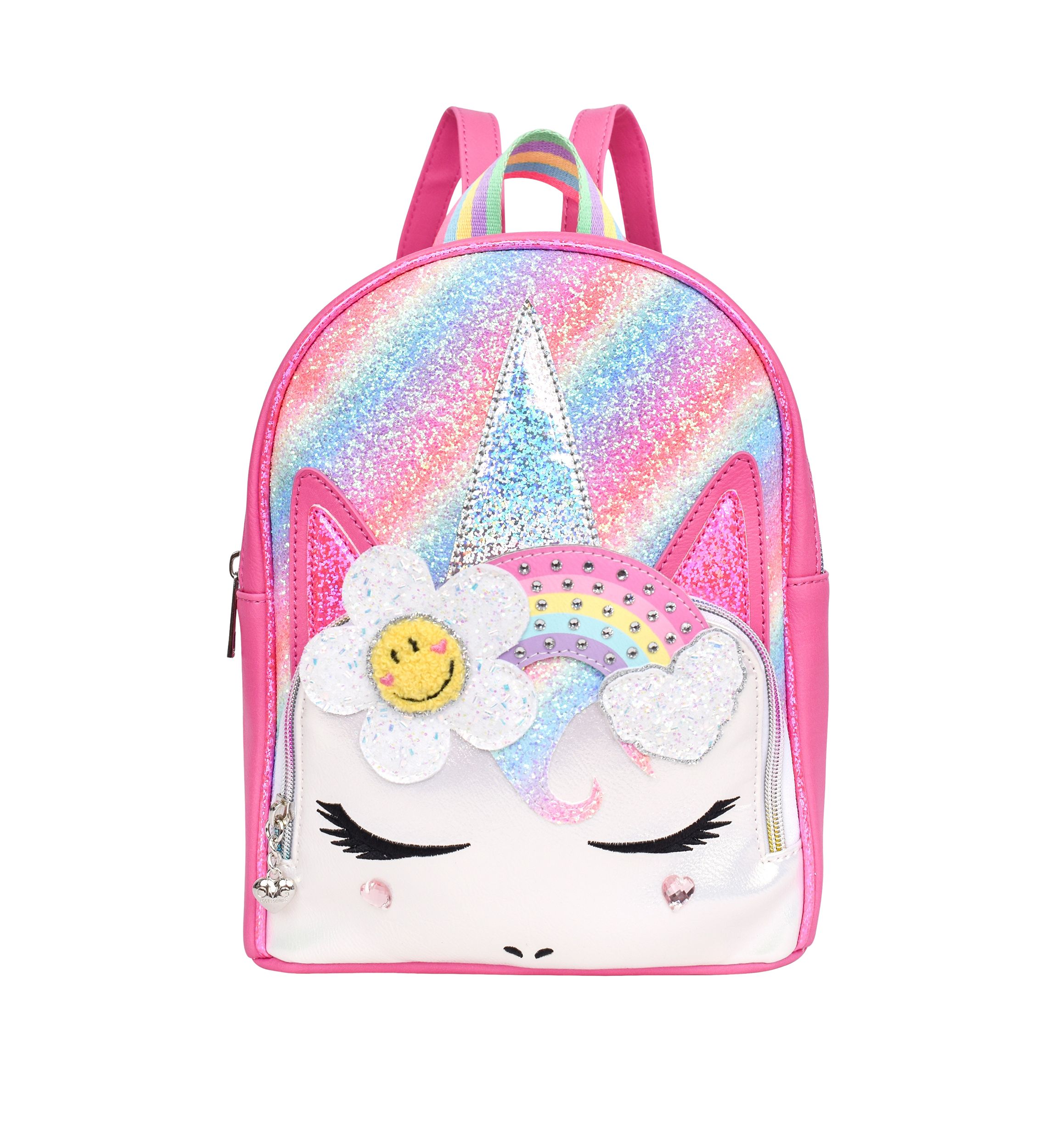 Girls Rainbow Unicorn Mini Backpack